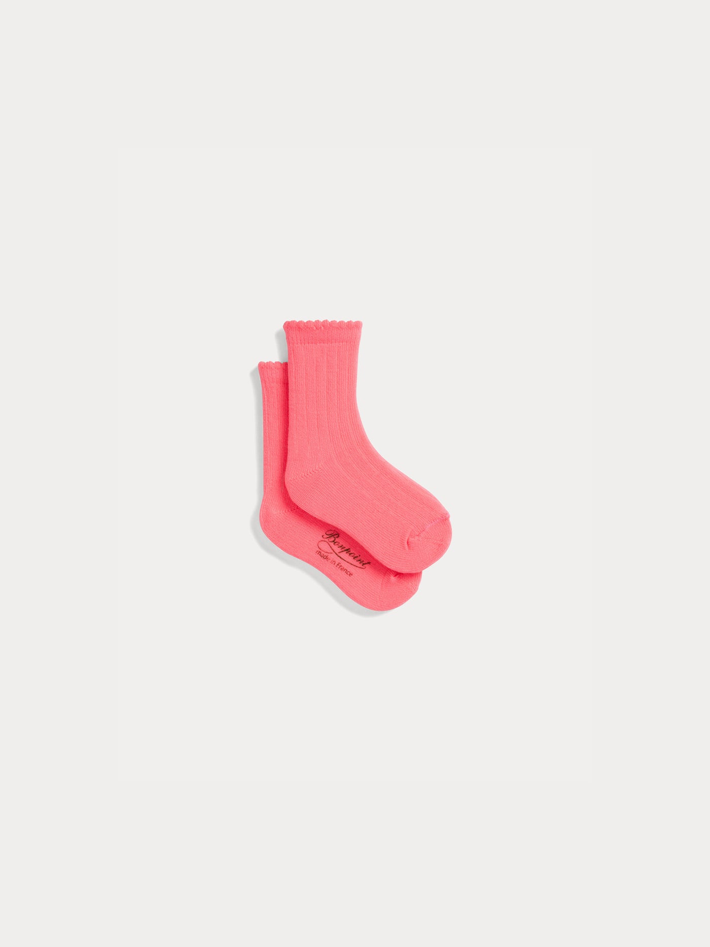 Elwen socks in pink cotton