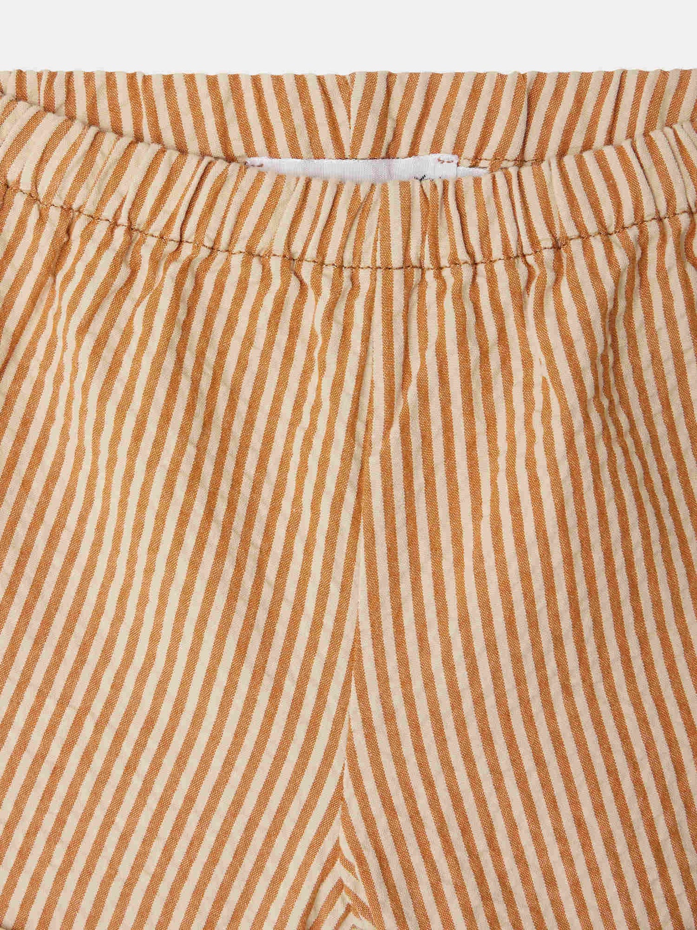 Ecady striped shorts with turn-ups