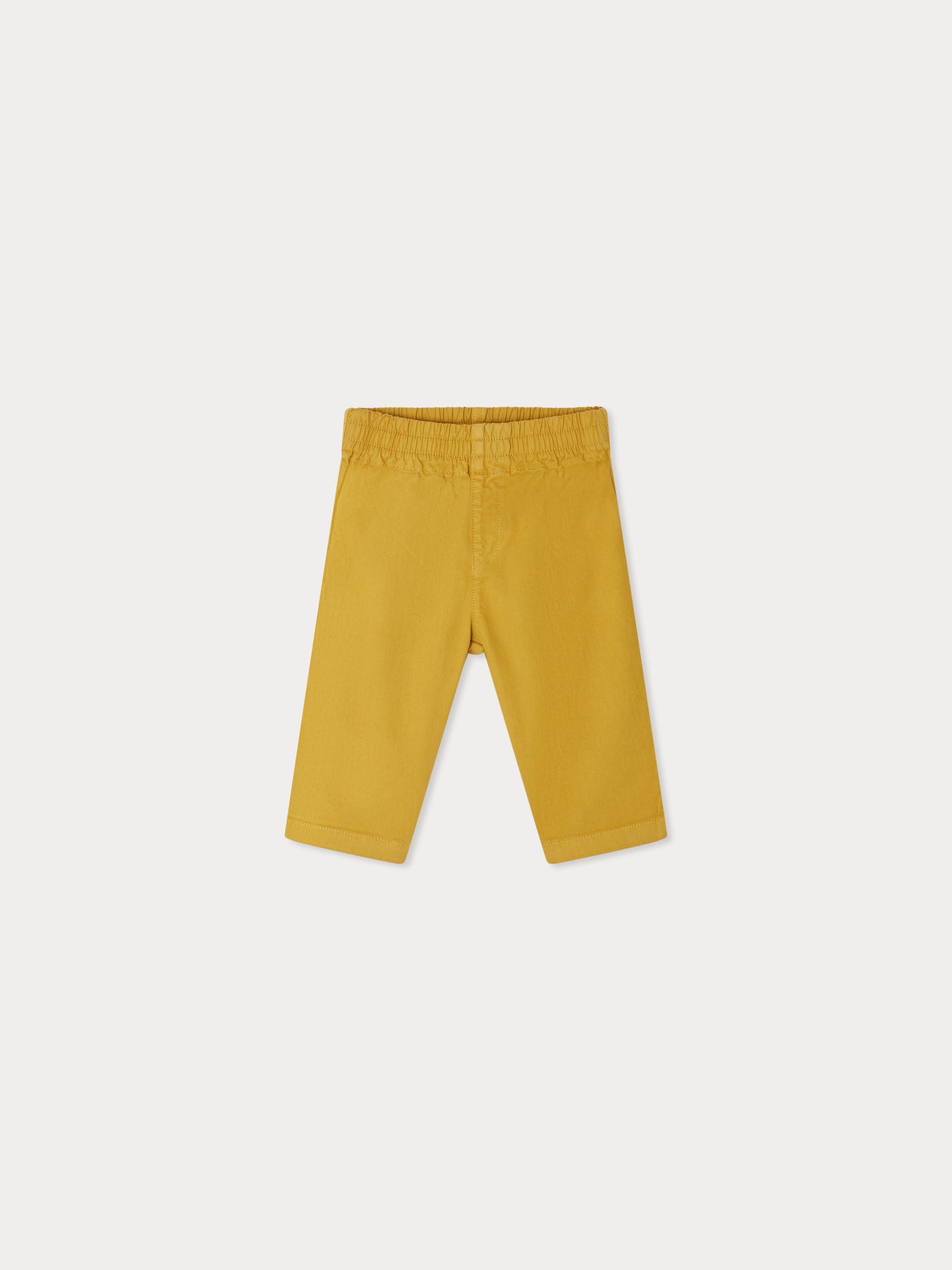 Léo-Hose aus orangefarbenem Denim