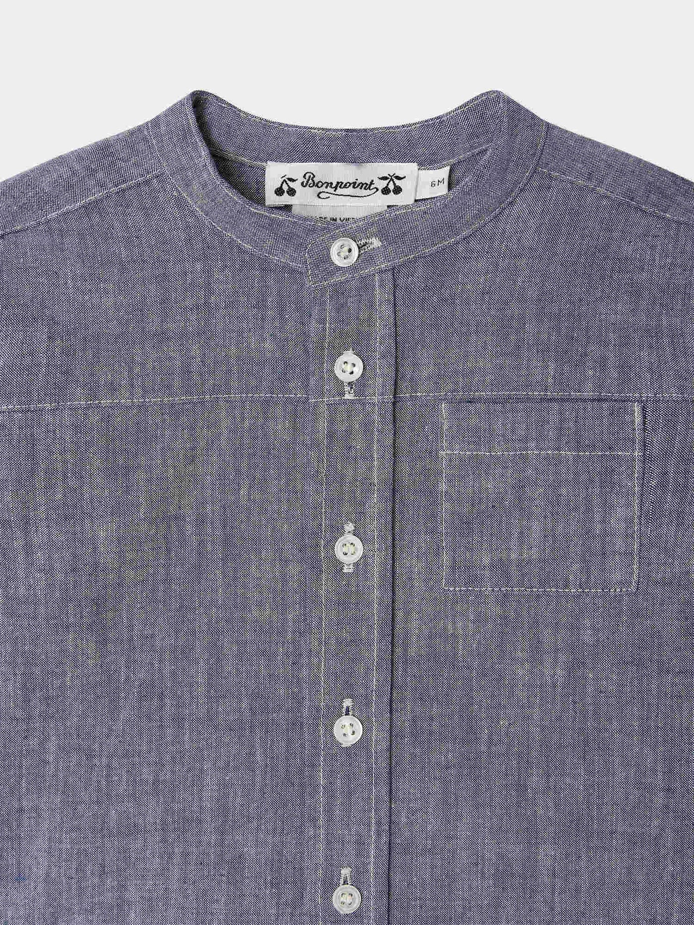 Eustace tunic in chambray