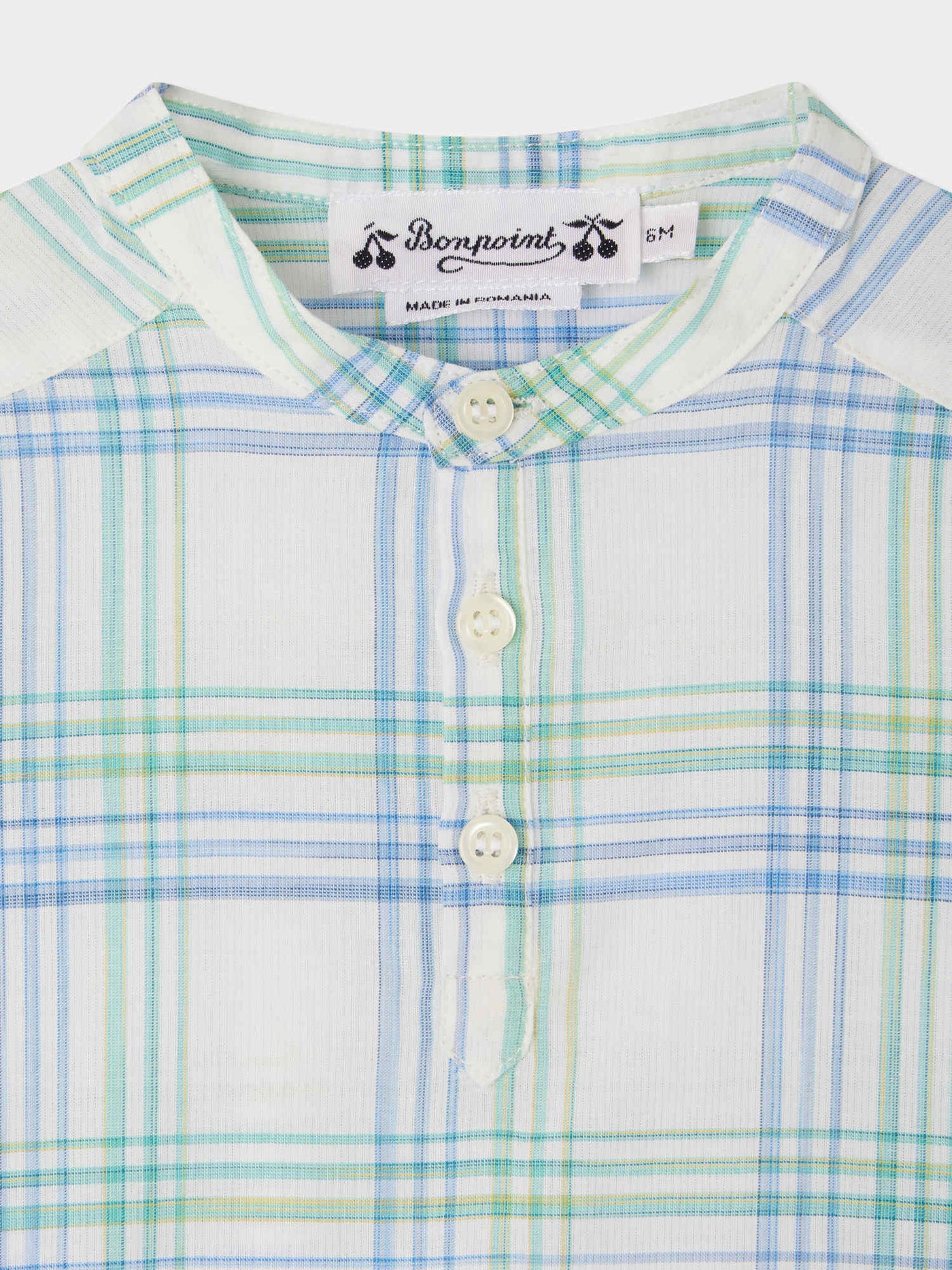 Cesari shirt in blue checks