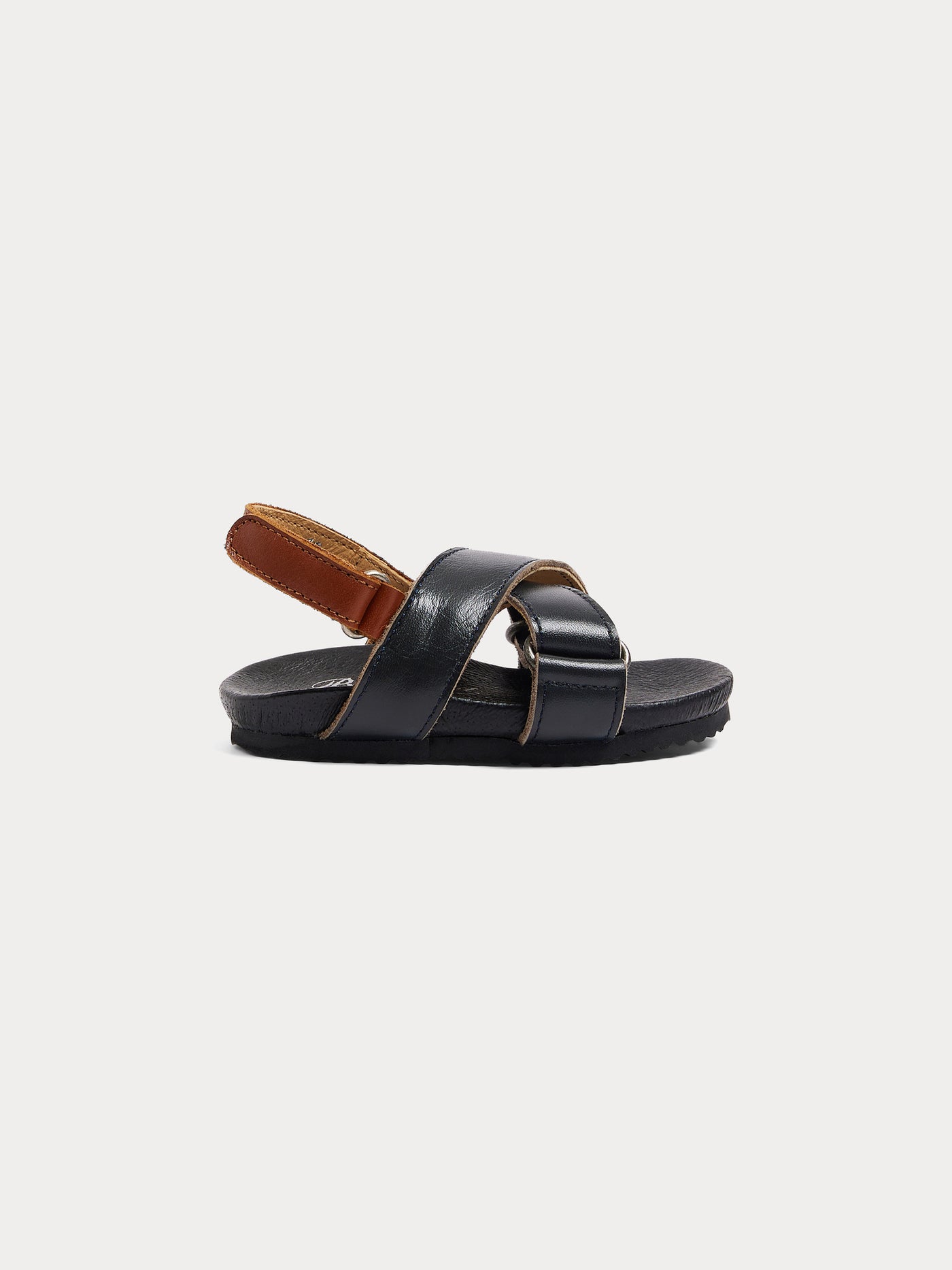 Etem first-walker sandals with crossed straps