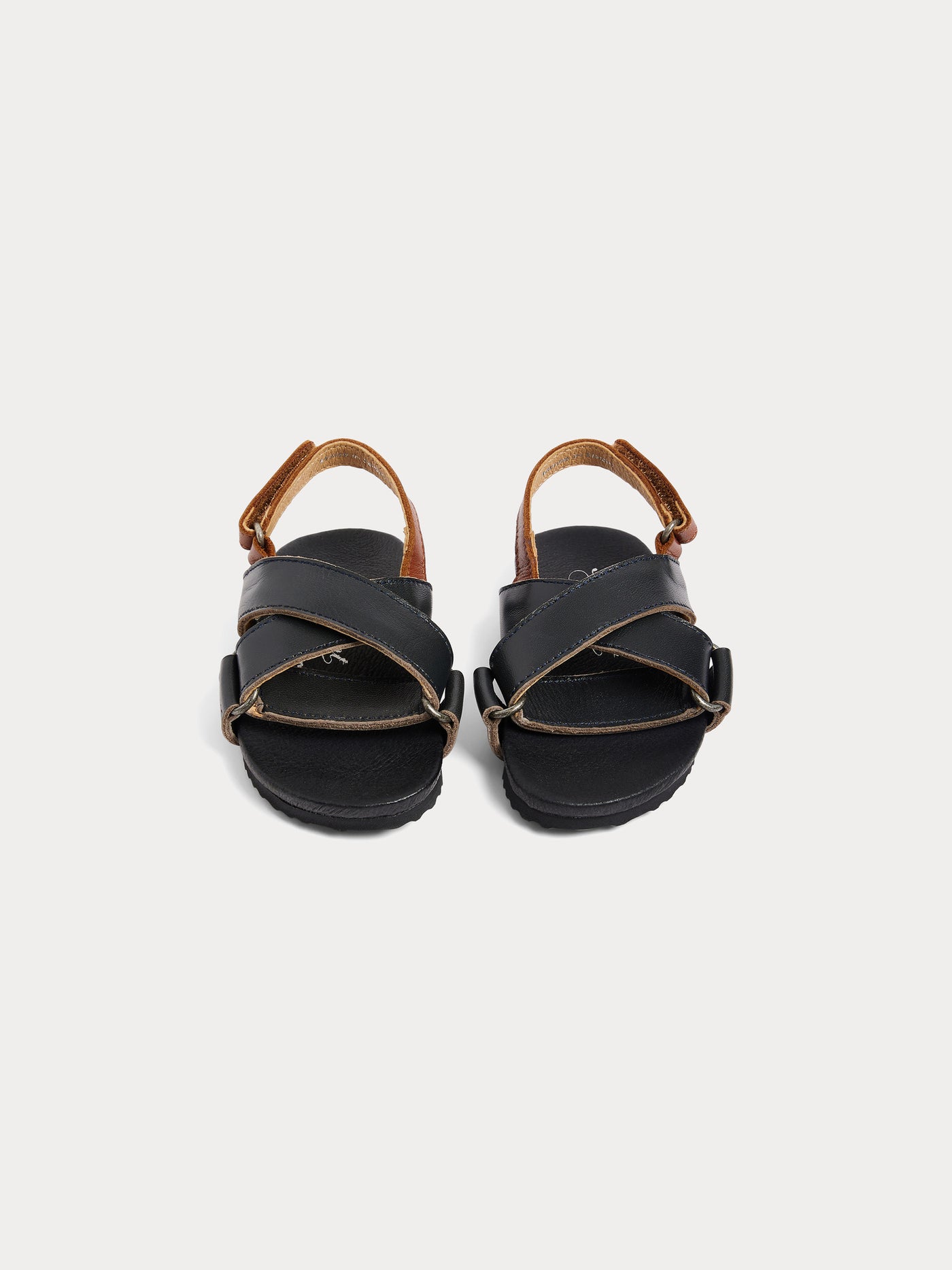 Etem first-walker sandals with crossed straps