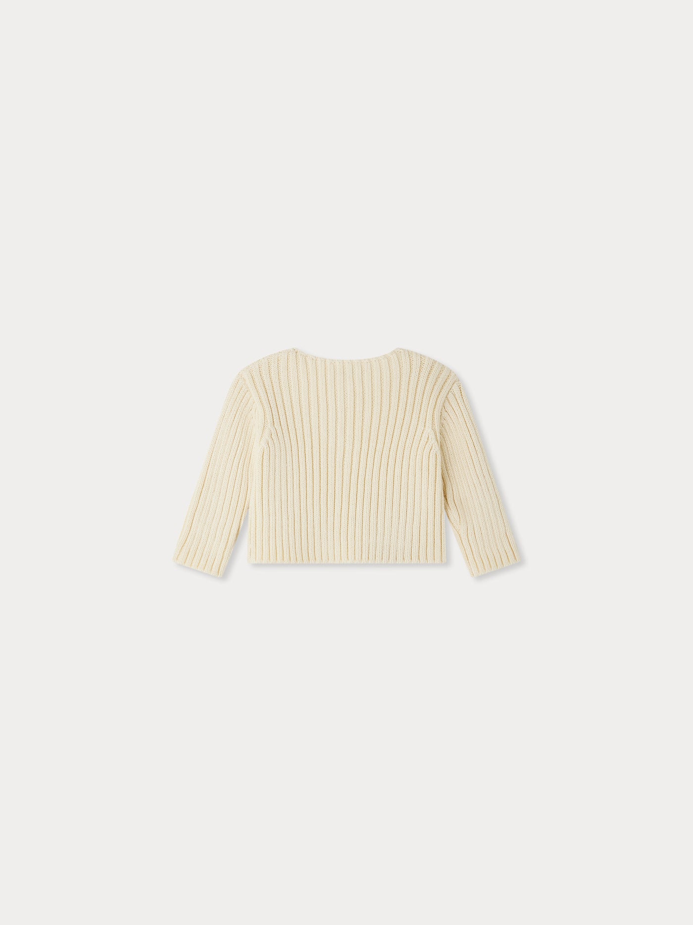 Esil ribbed wool cardigan