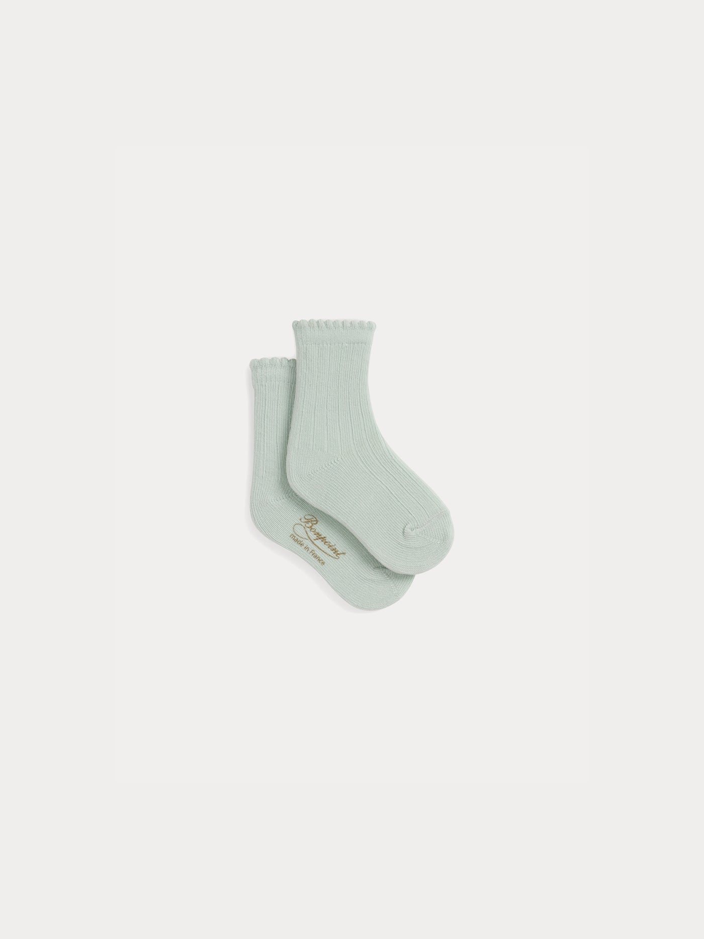 Elwen socks in blue cotton