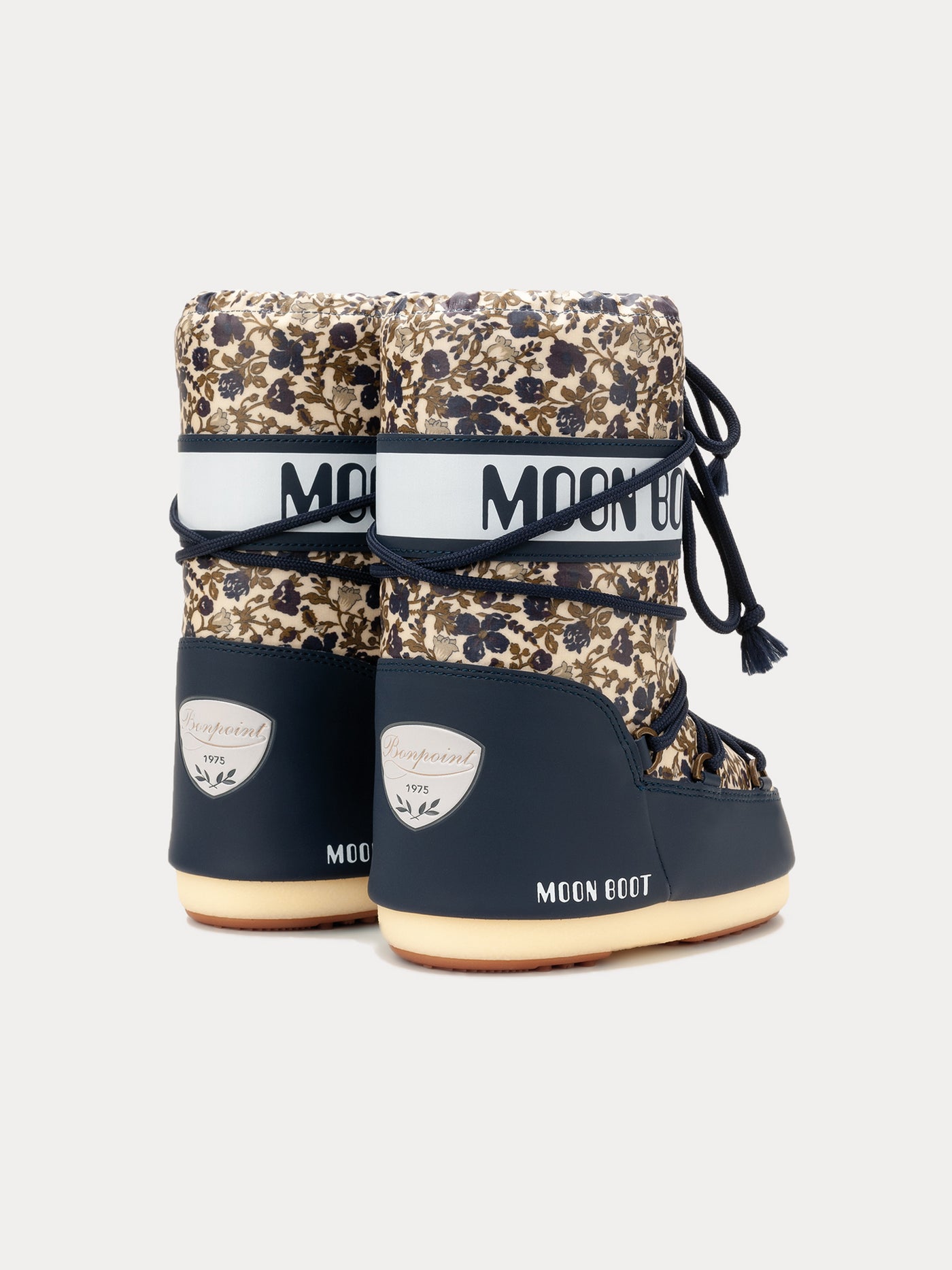 Bonpoint x Moon Boot Icon Stiefel beige