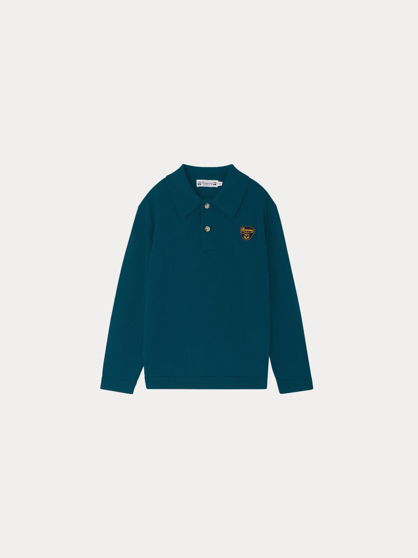 Darius dark green wool sweater