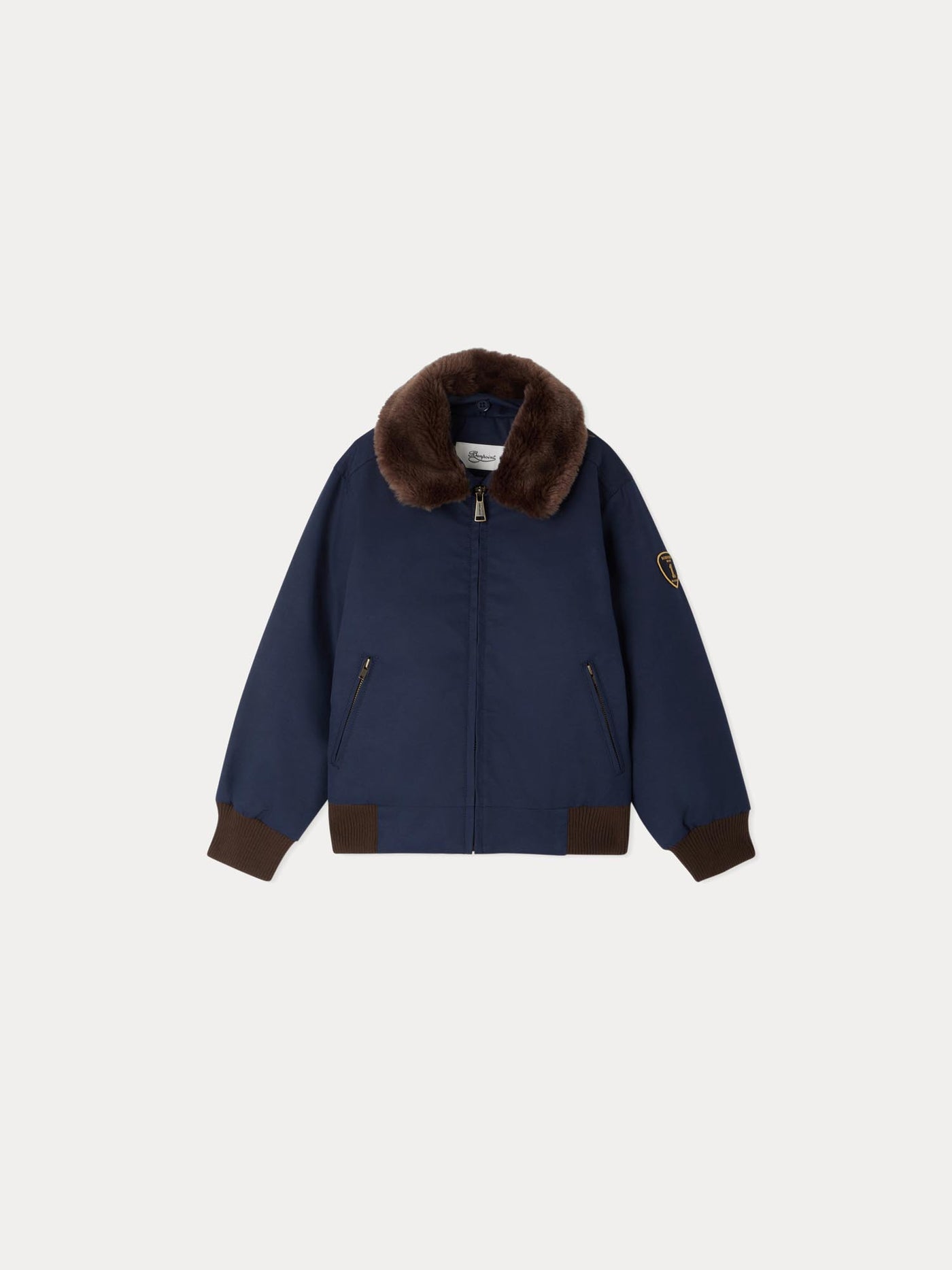 Jackson-Jacke mit abnehmbarem Kragen