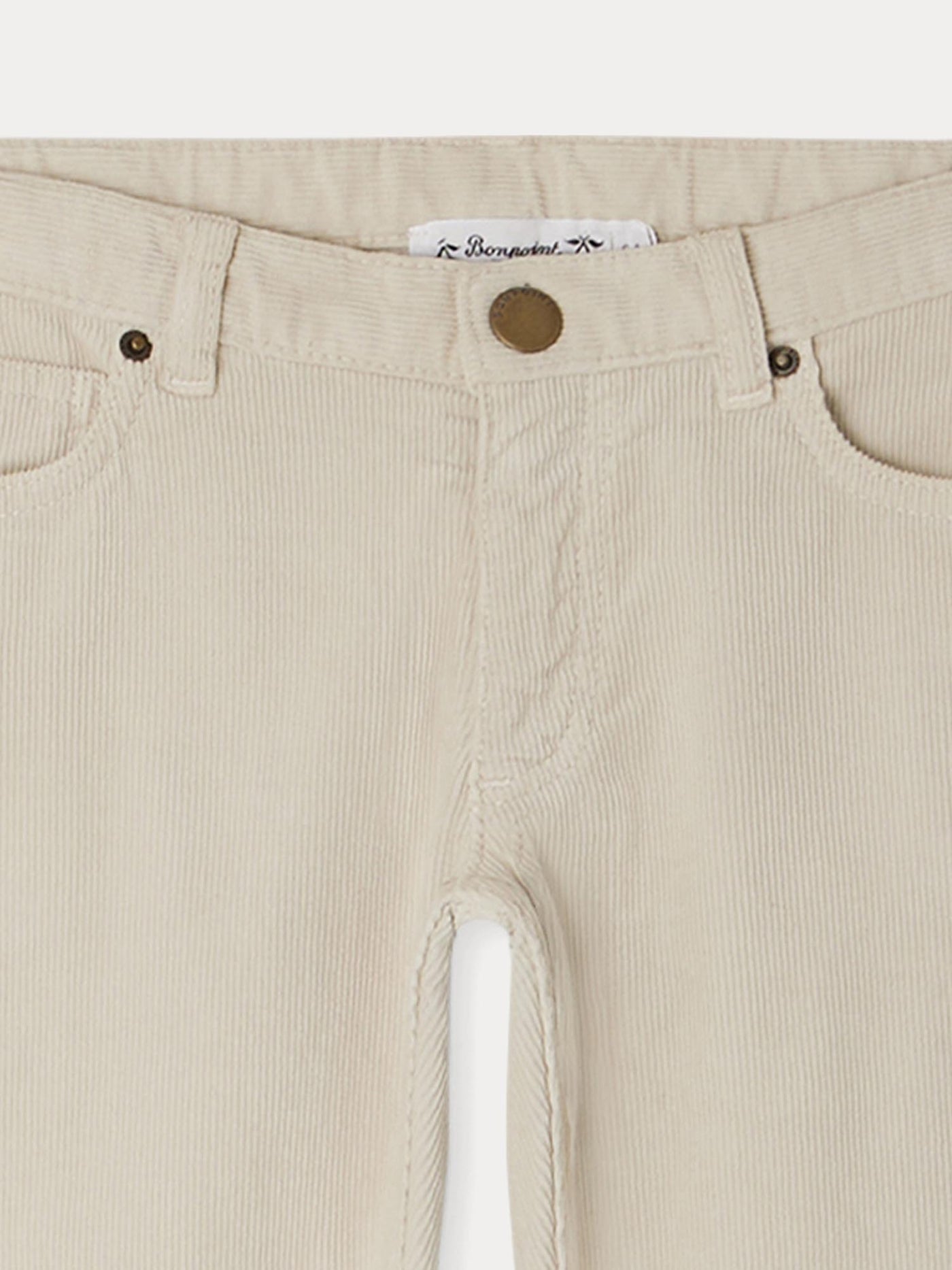 Dewey white corduroy pants