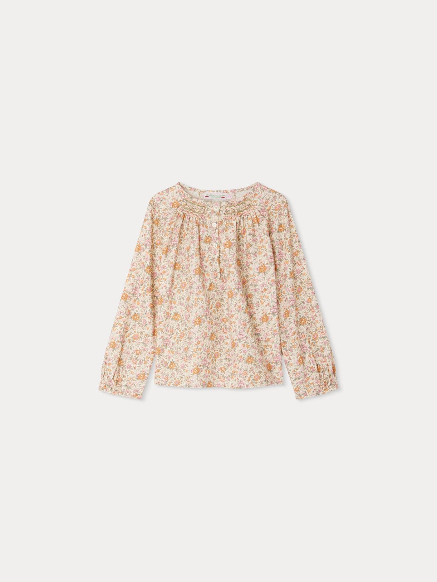 Biancarosa pink Liberty-Stoffbluse