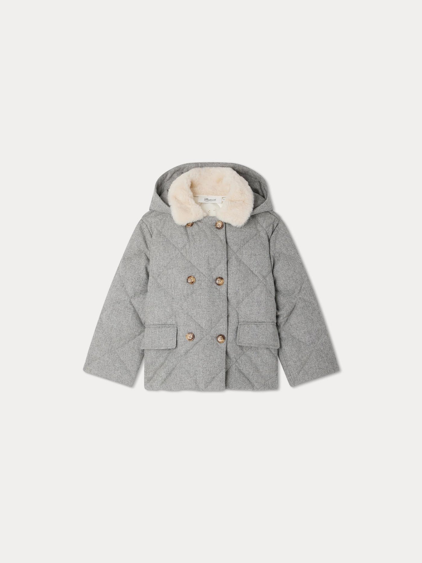 Modische doppelt-knöpfte Daunenjacke