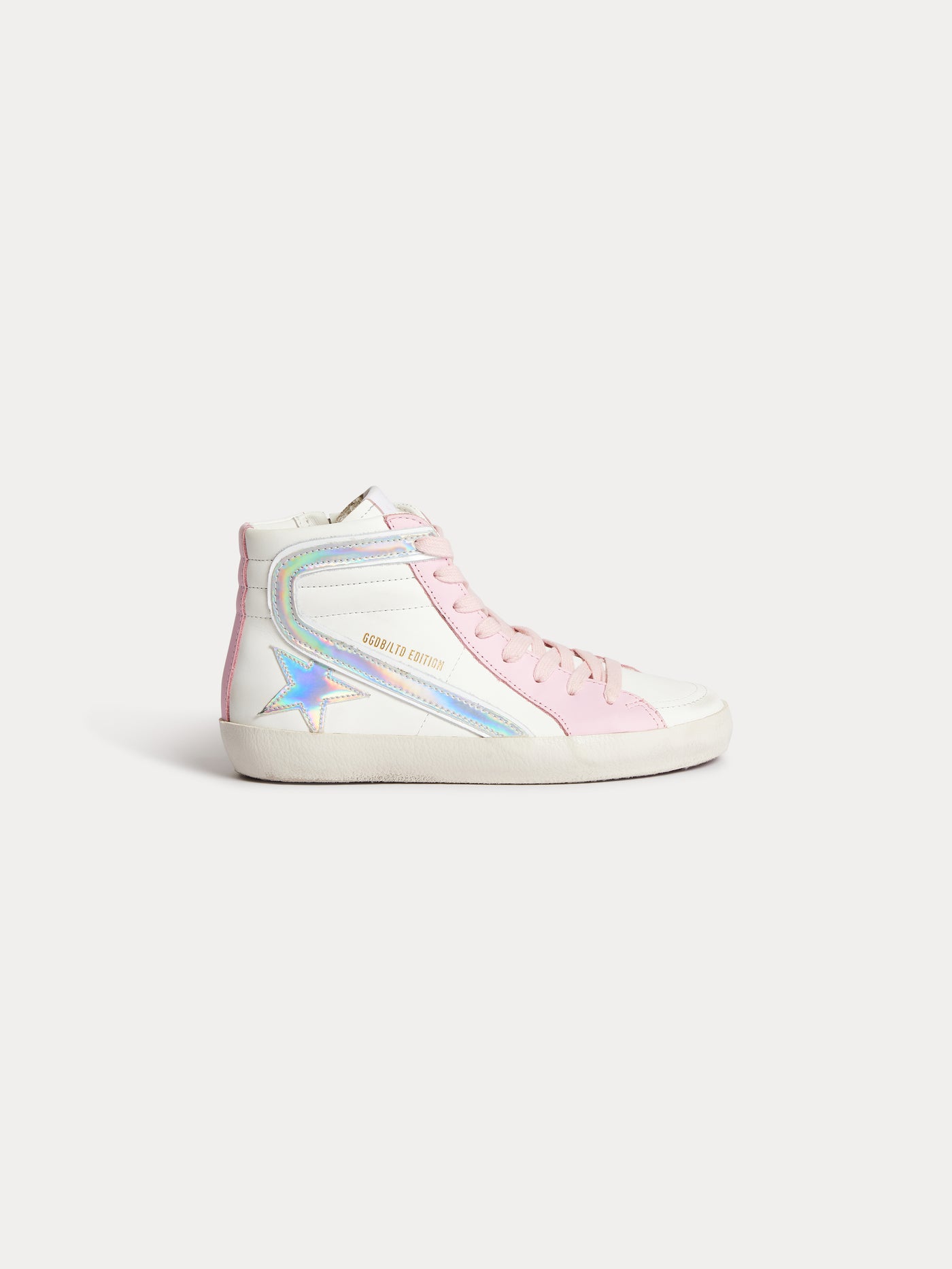 Weiße High-Top-Sneaker von Bonpoint x Golden Goose