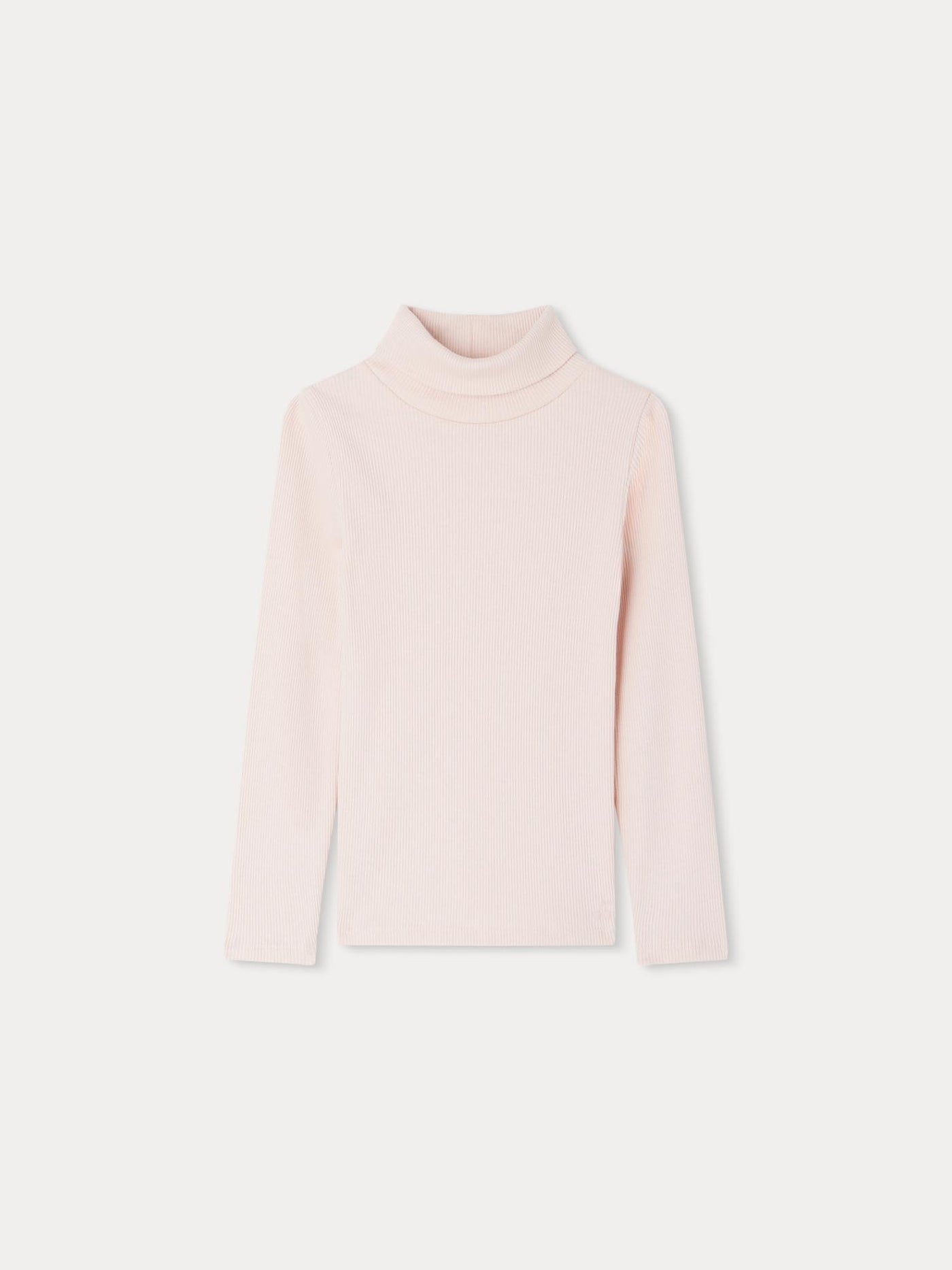 Light pink Tahiti turtleneck t-shirt