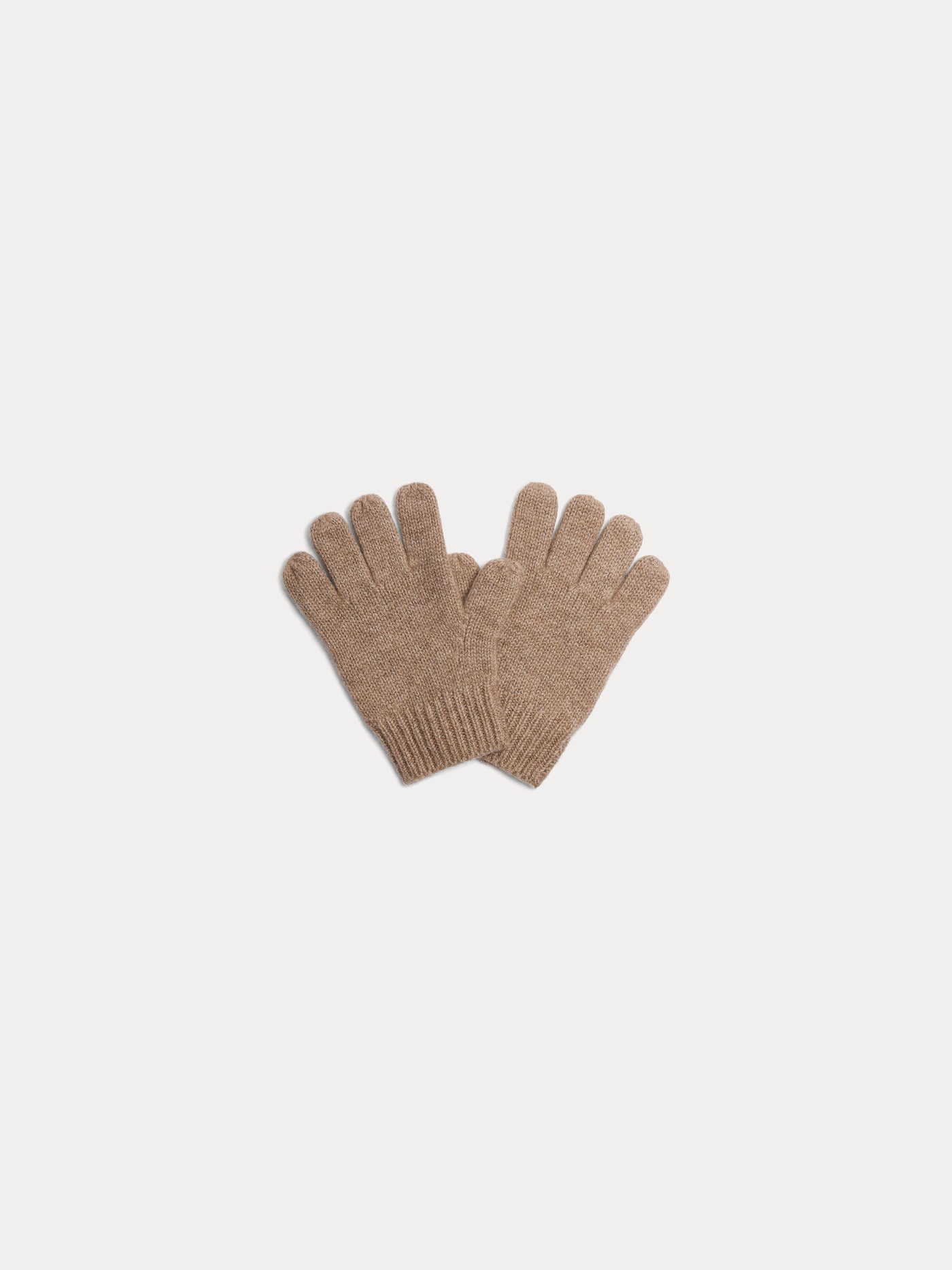 Birk beige Kaschmirhandschuhe