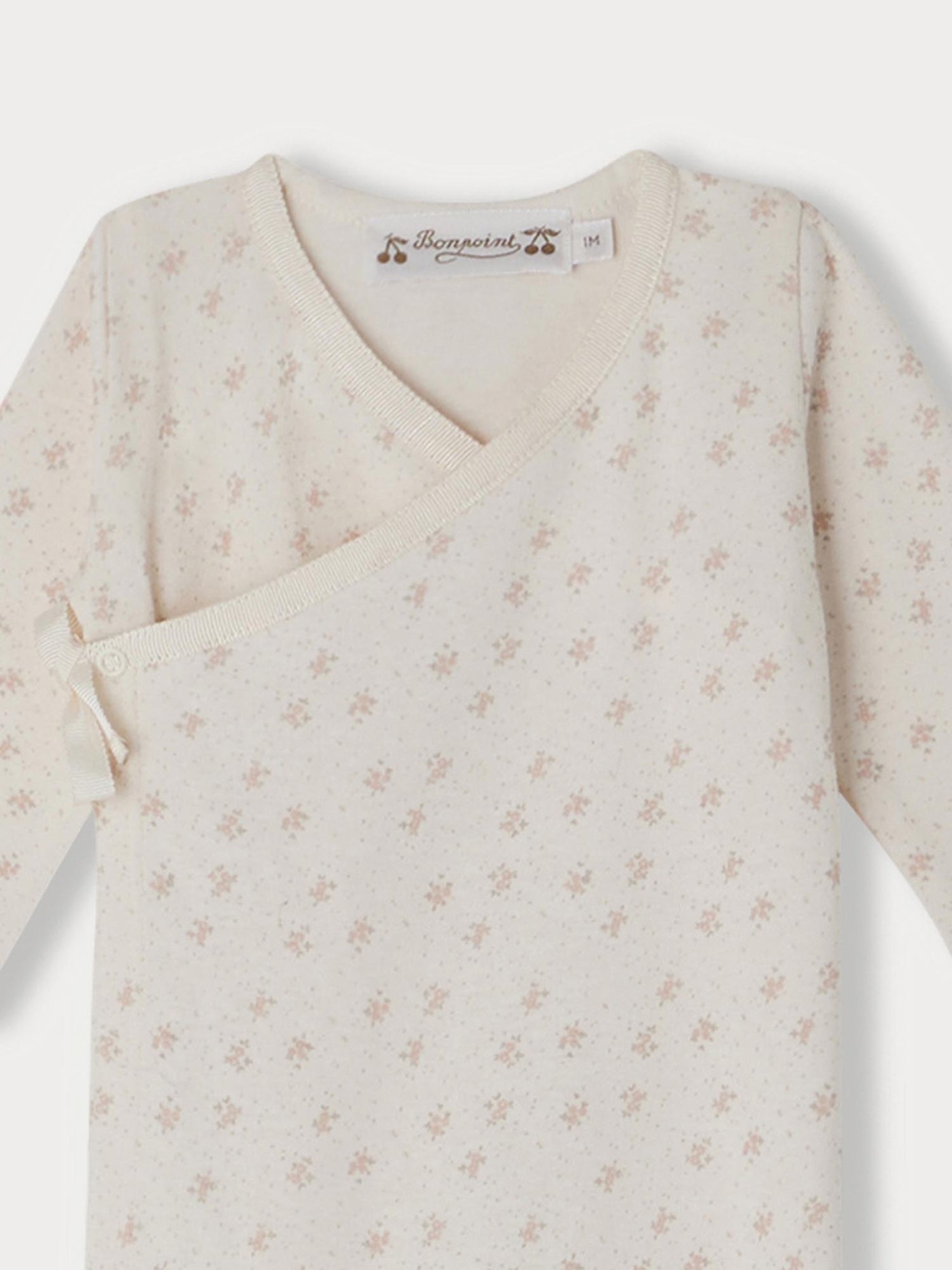 Giulietta light pink heart print pajamas