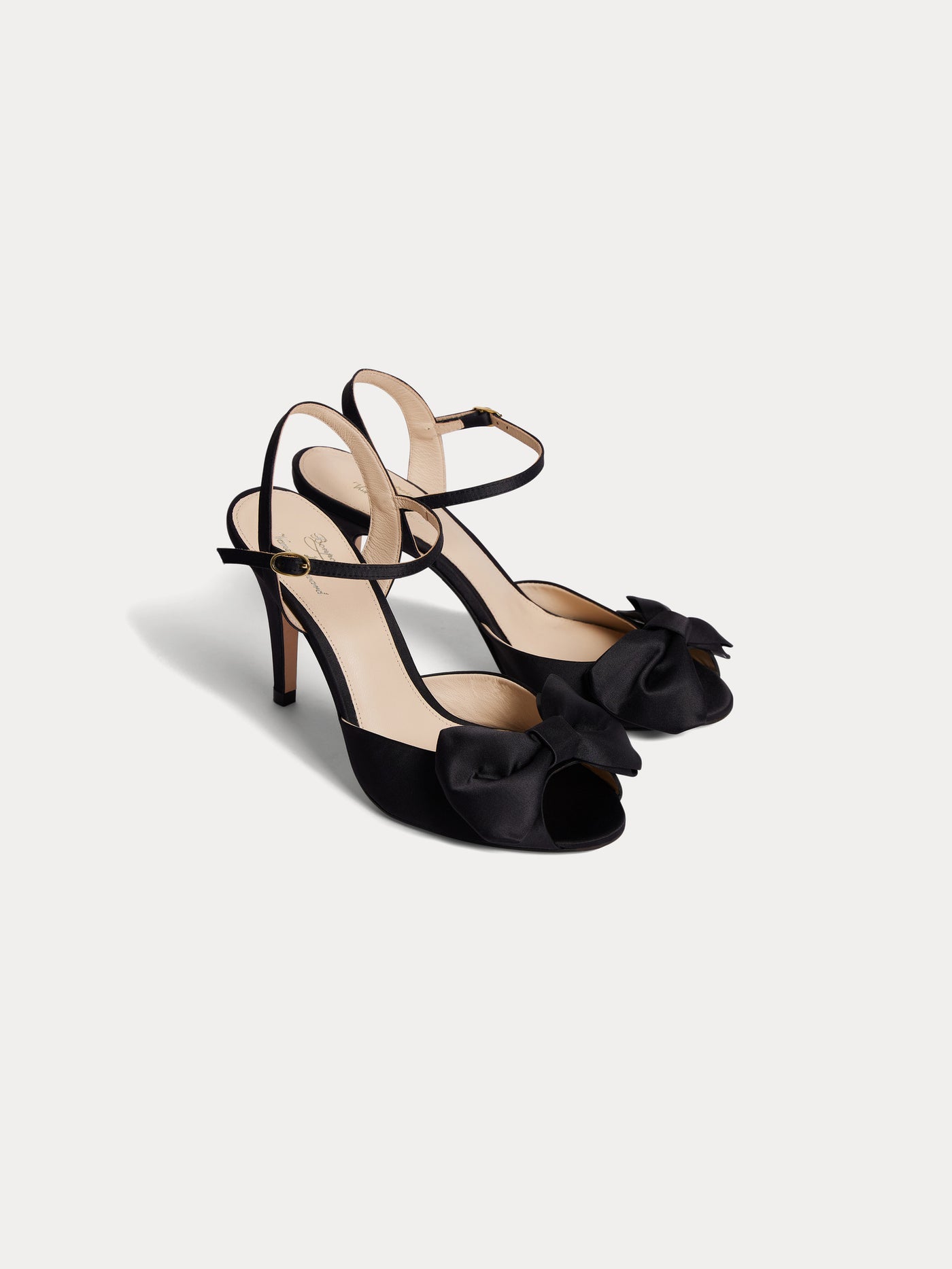 Bonpoint x Vanessa Seward – Ribbon Satin Sandalen 