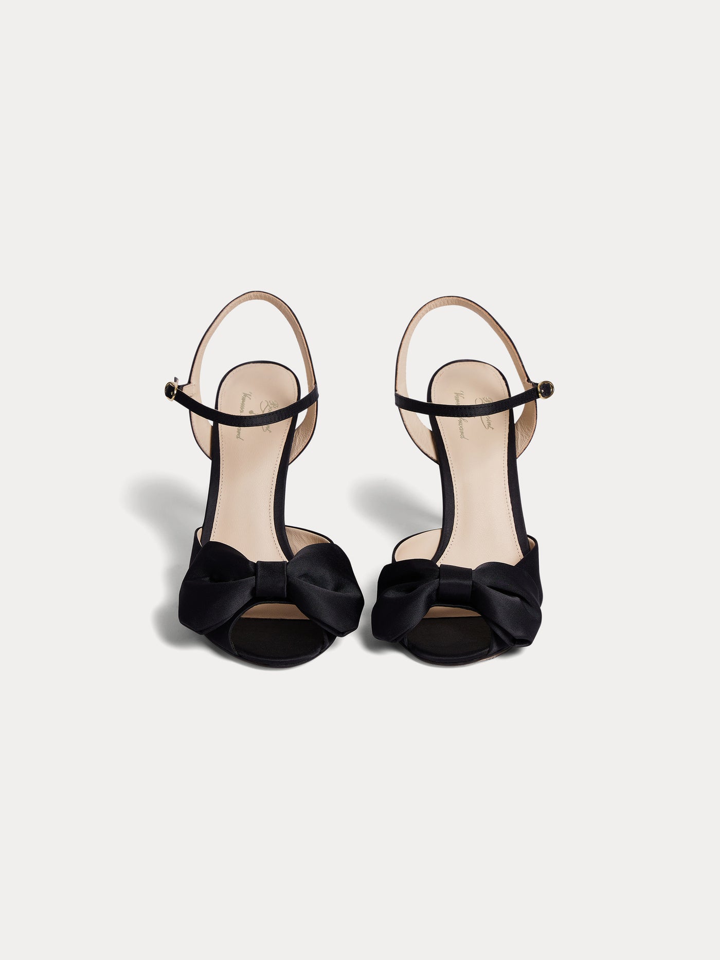 Bonpoint x Vanessa Seward – Ribbon Satin Sandalen 