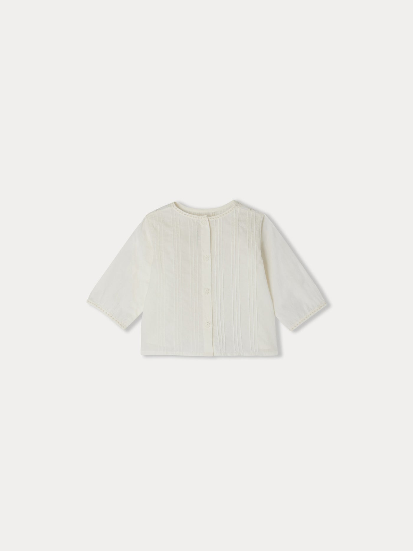 Chloé bestickte Bluse mit Spitze