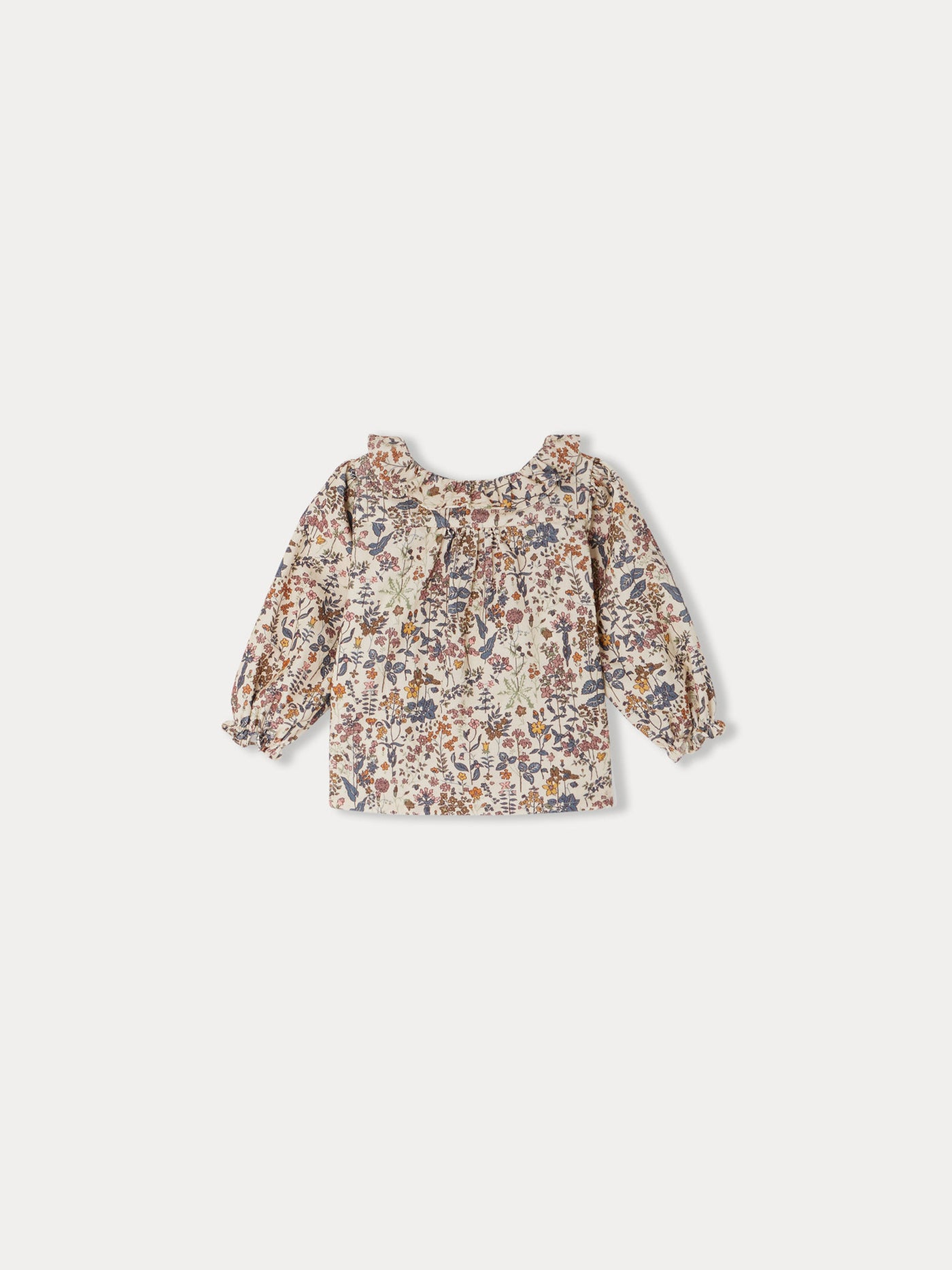 Gigi Samt Liberty Stoff Bluse