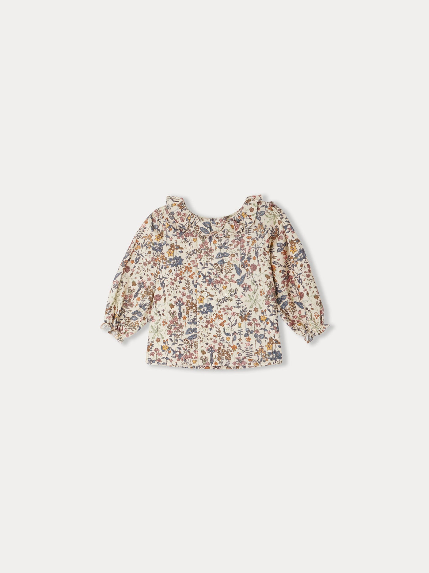 Gigi Samt Liberty Stoff Bluse