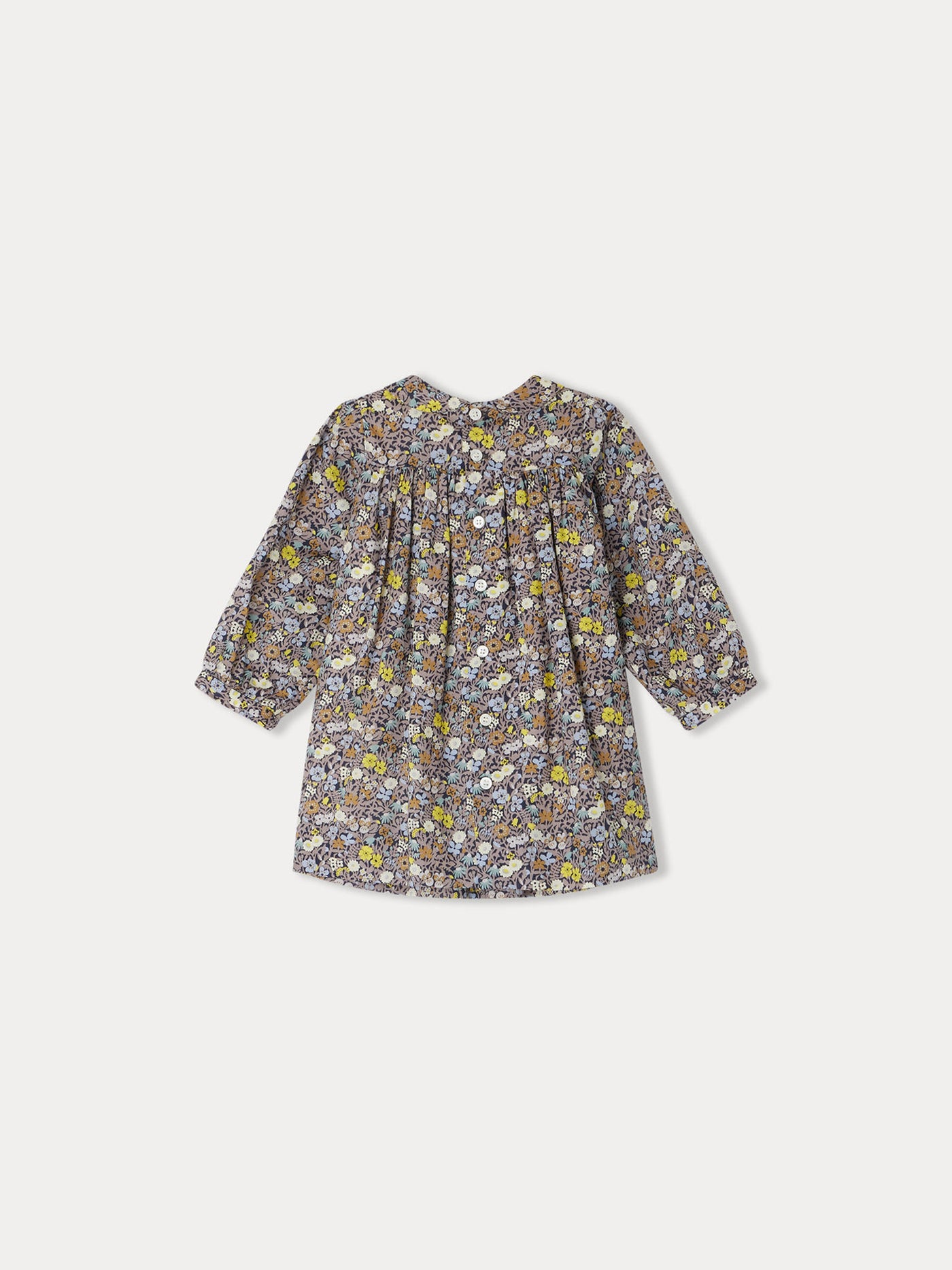 Gesmoktes Babykleid Trinité aus Liberty-Stoff