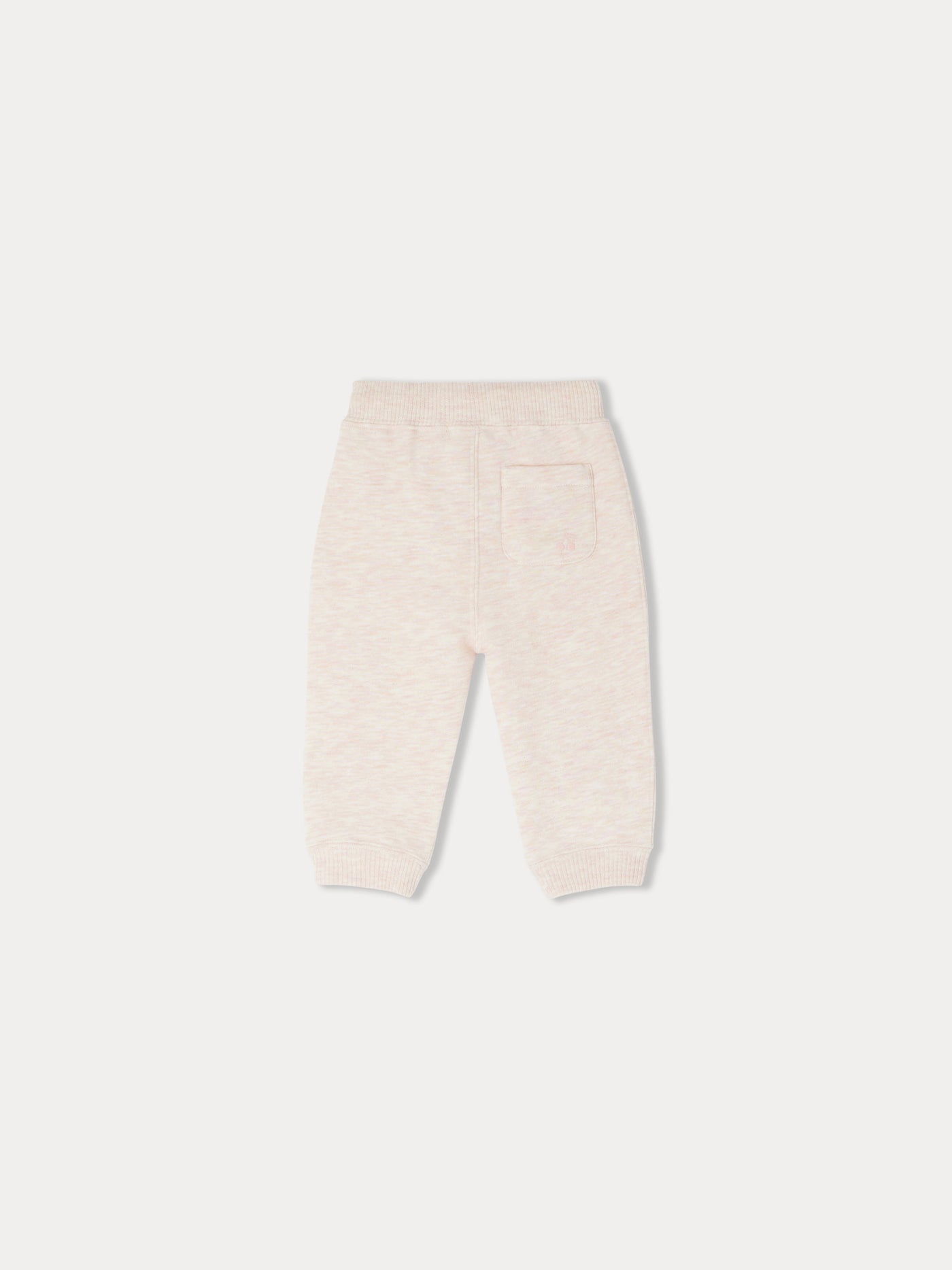 Bambo embroidered pink sweatpants