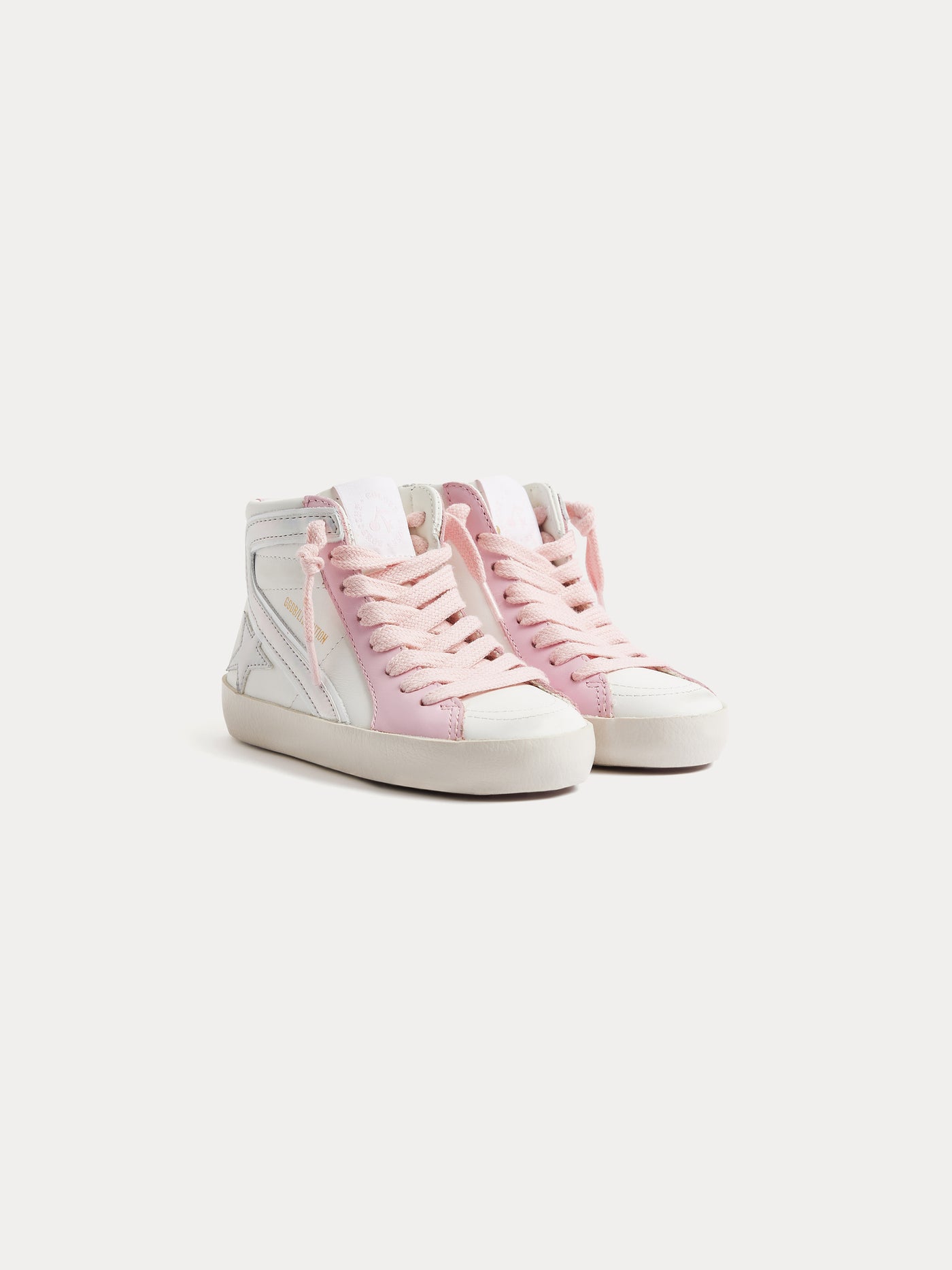 Bonpoint x Golden Goose weiße High-Top-Sneaker für Babys