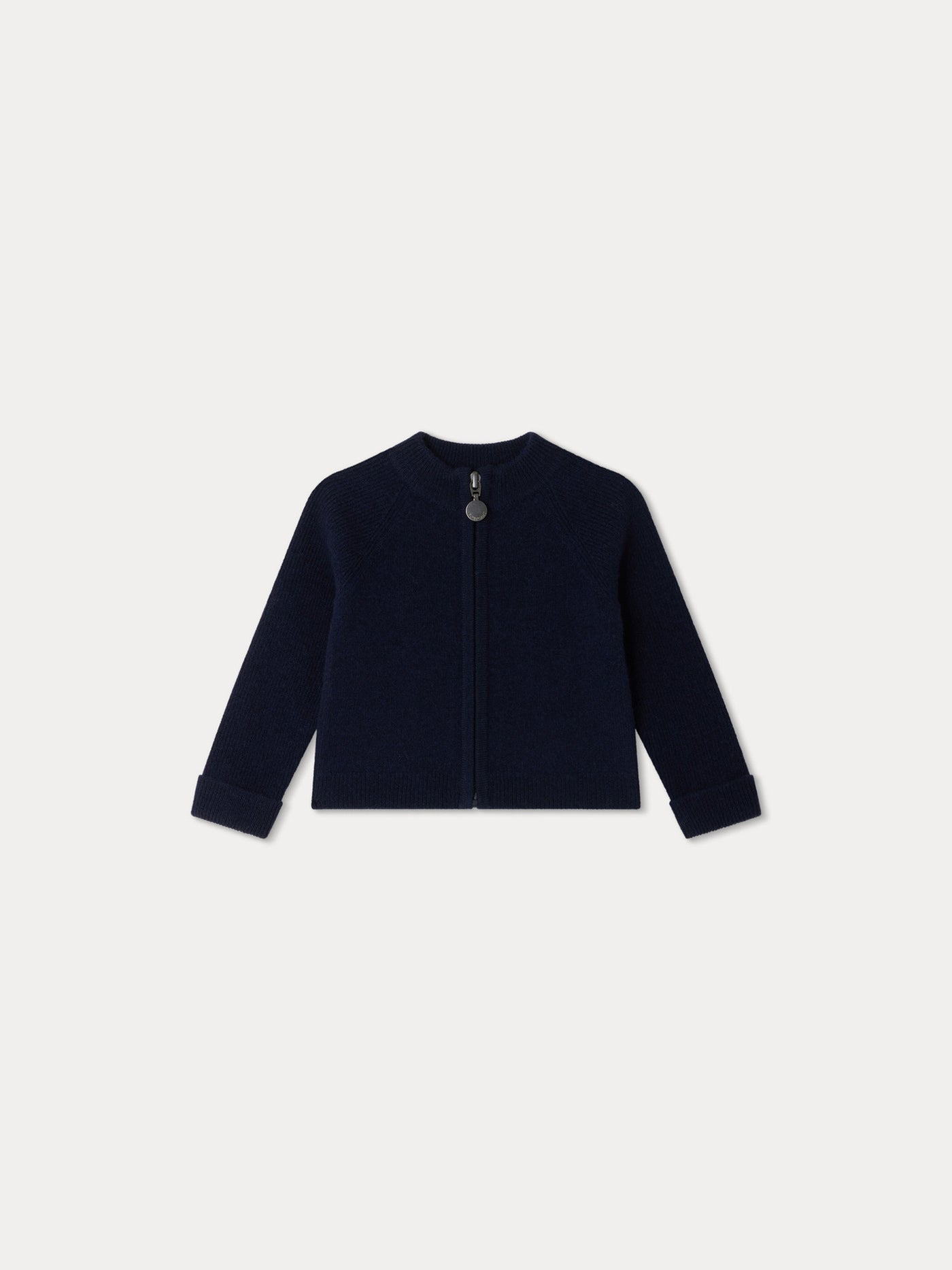 Thylio dunkelblauer Wollcardigan