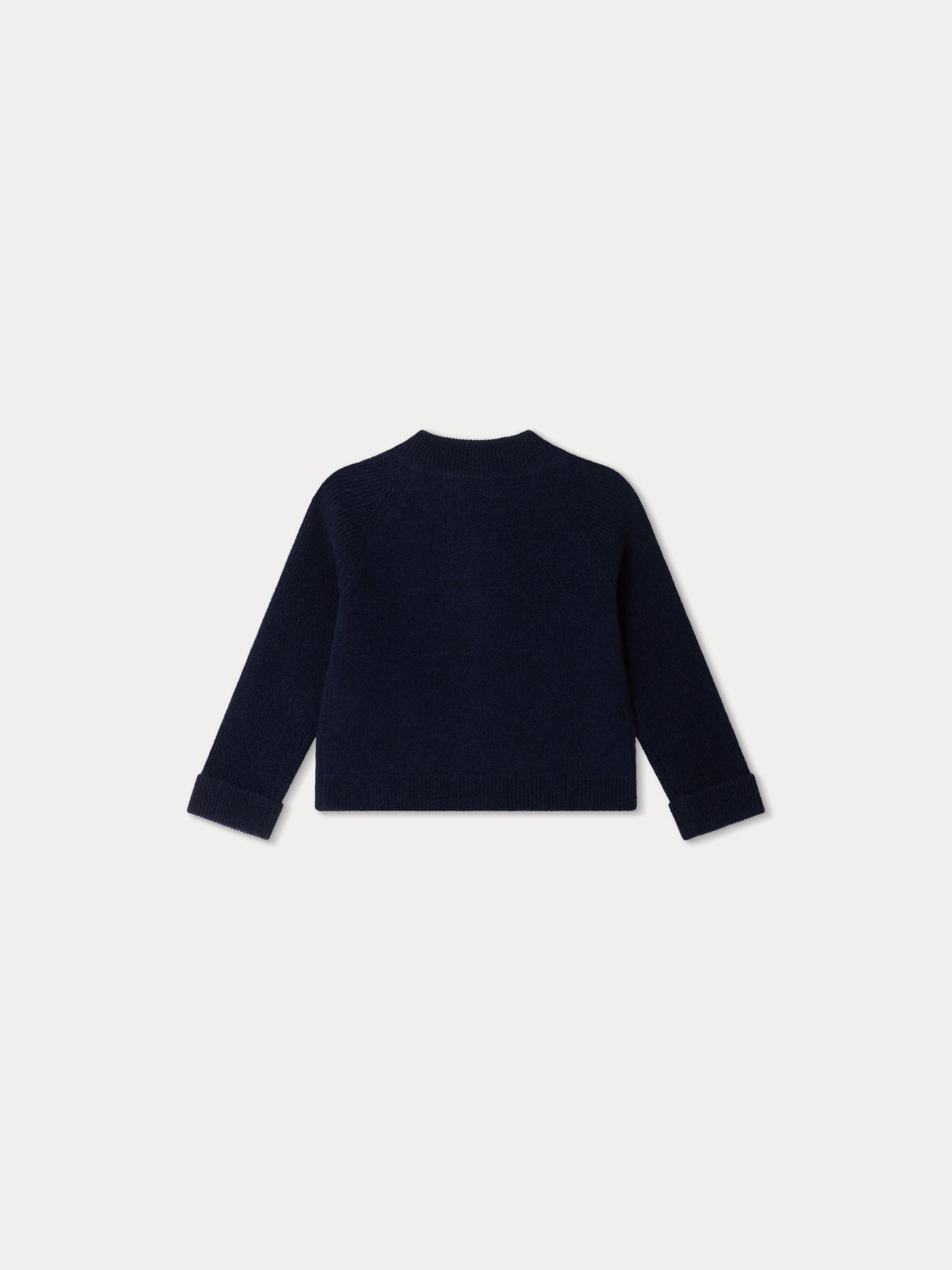 Thylio dunkelblauer Wollcardigan
