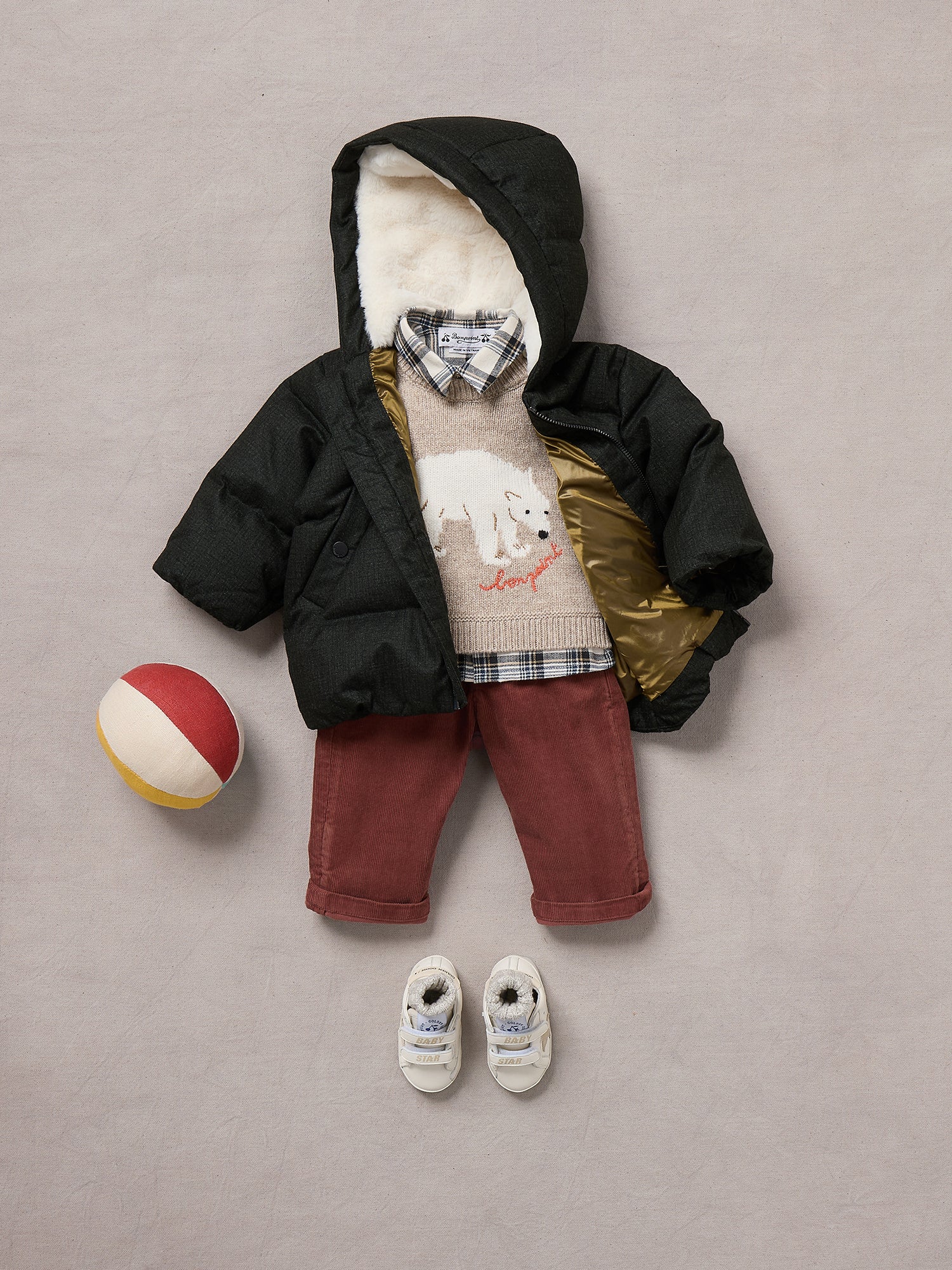 Baby Boy Parkas Westen Jacken Bonpoint