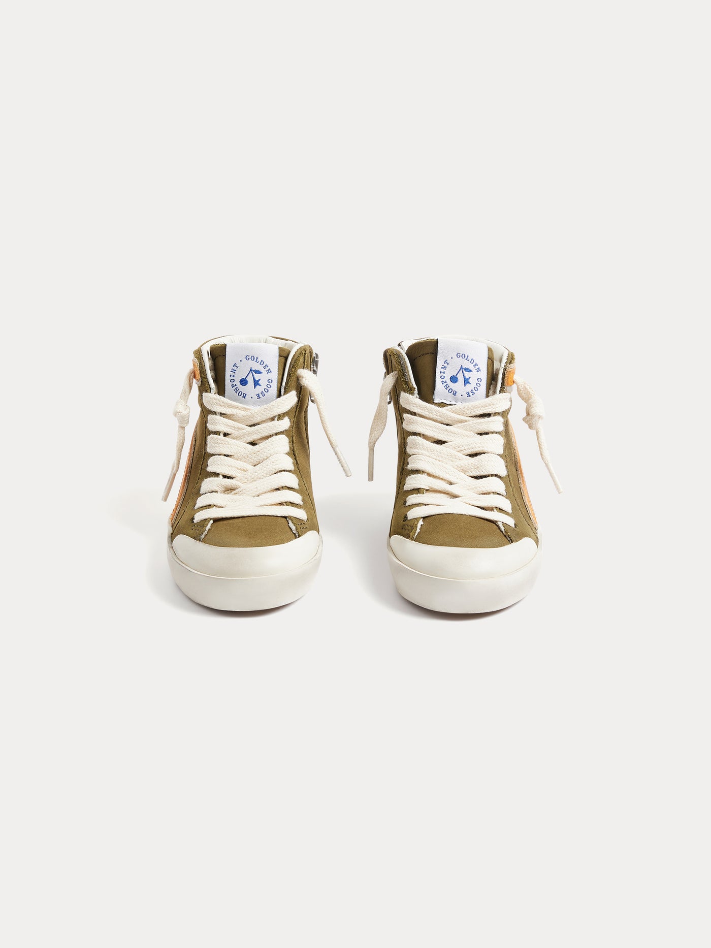 Bonpoint x Golden Goose babies' khaki sneakers