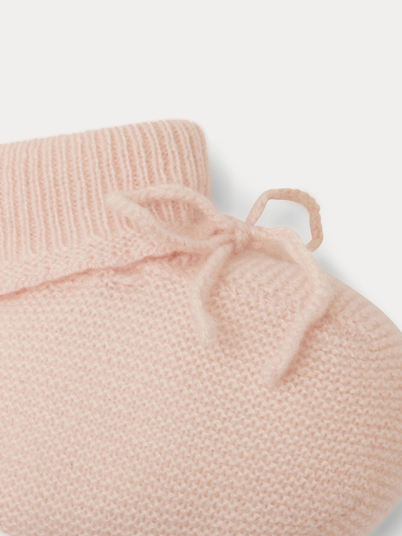 Baby Cashmere Booties pale pink