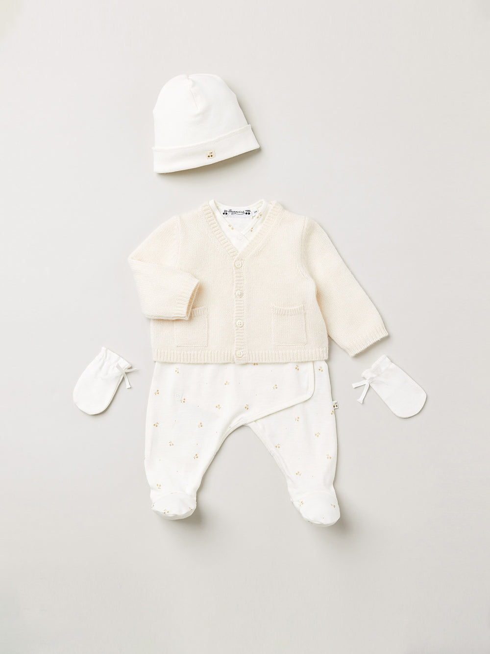 Baby-Surplice-Pyjama gold