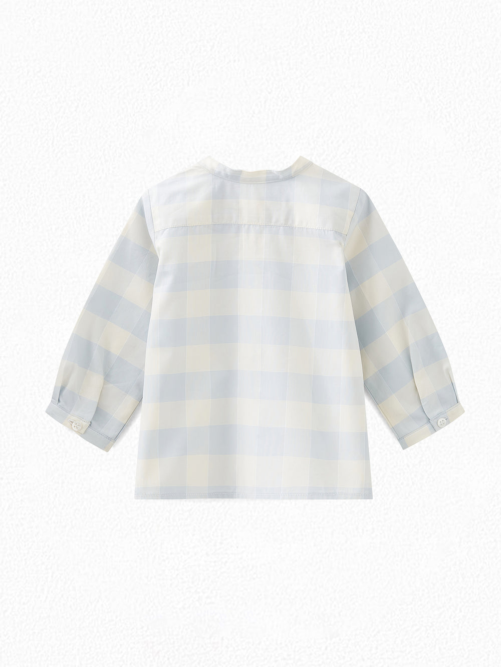 Baby Tunic with Henley Collar sea blue