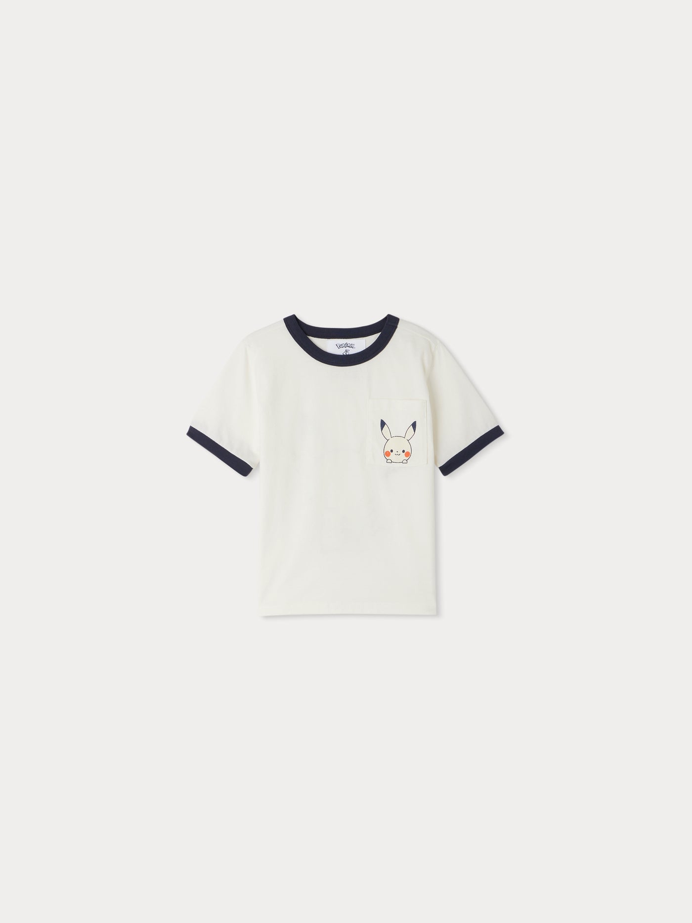 Bonpoint x Pokémon Fortunato T-Shirt weiß milch