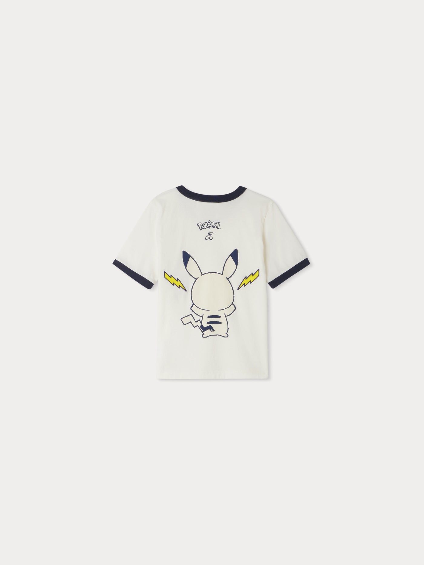 Bonpoint x Pokémon Fortunato T-Shirt weiß milch