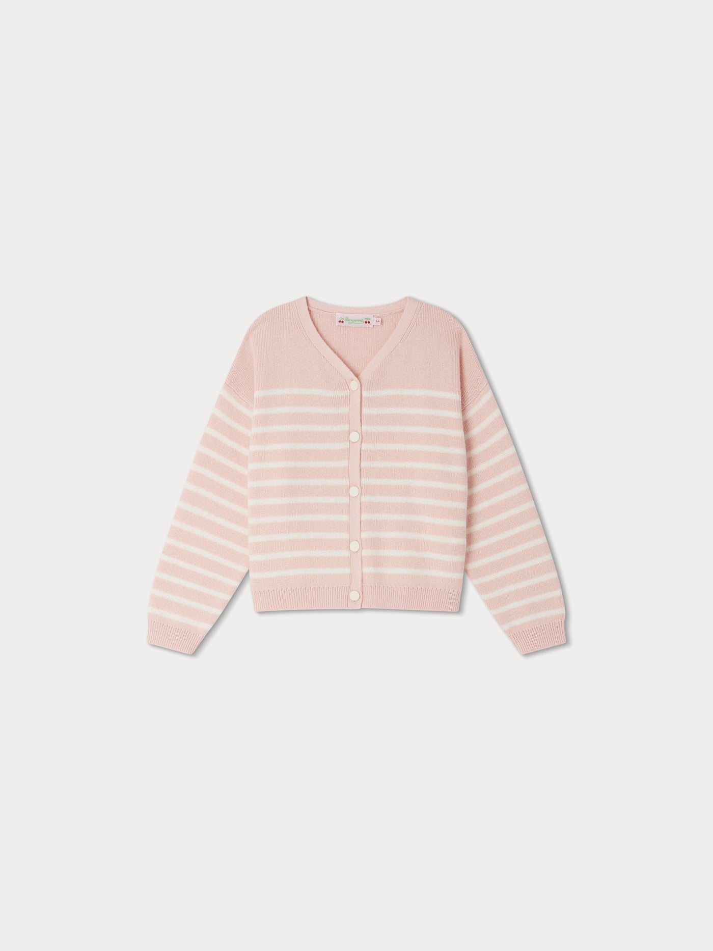 Demy Cardigan pink stripes