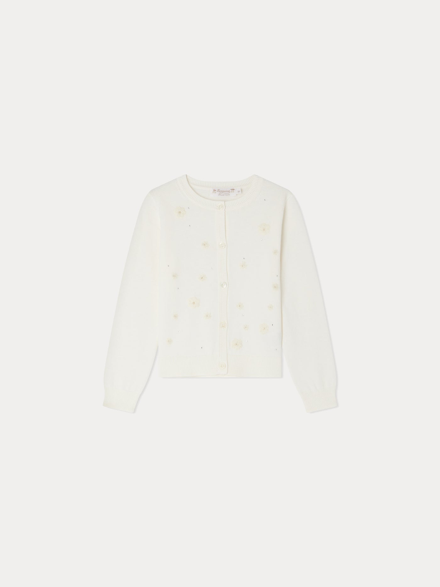 Francille Cardigan white milk