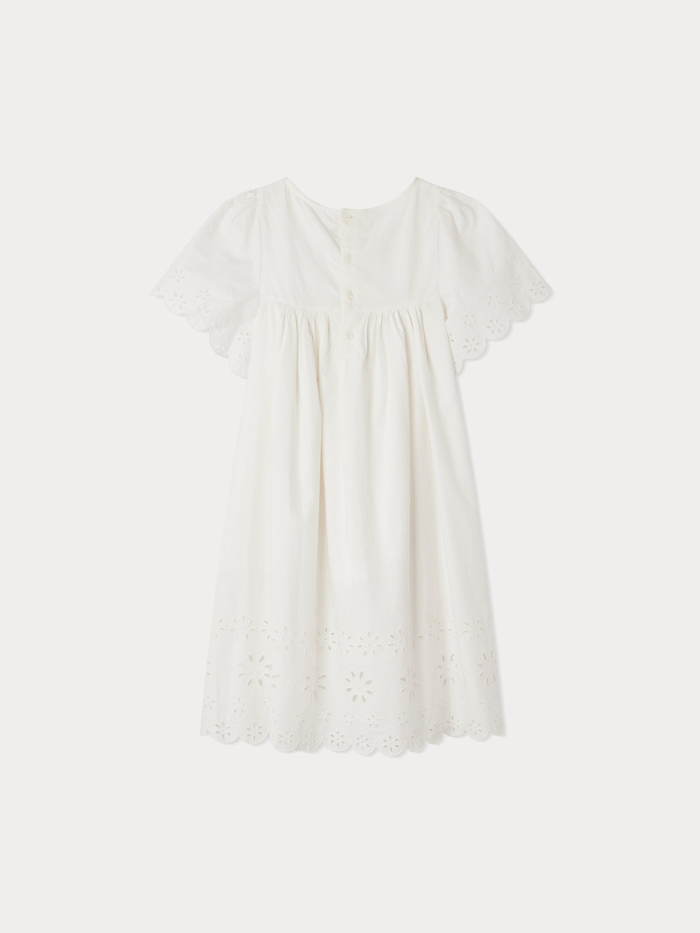 Francesca Dress milk white