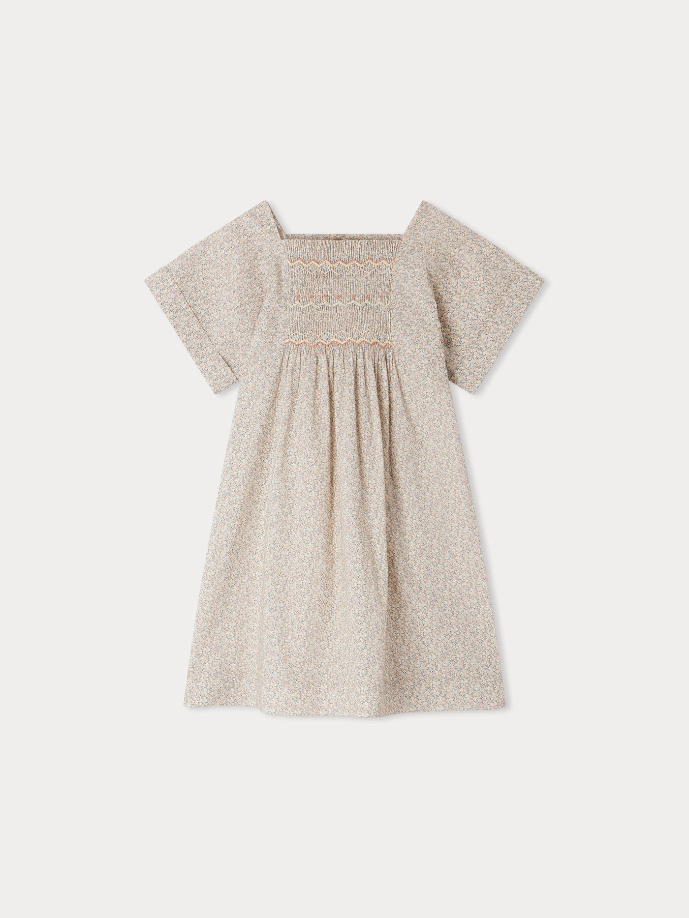 Paysanne Smocked Dress pink