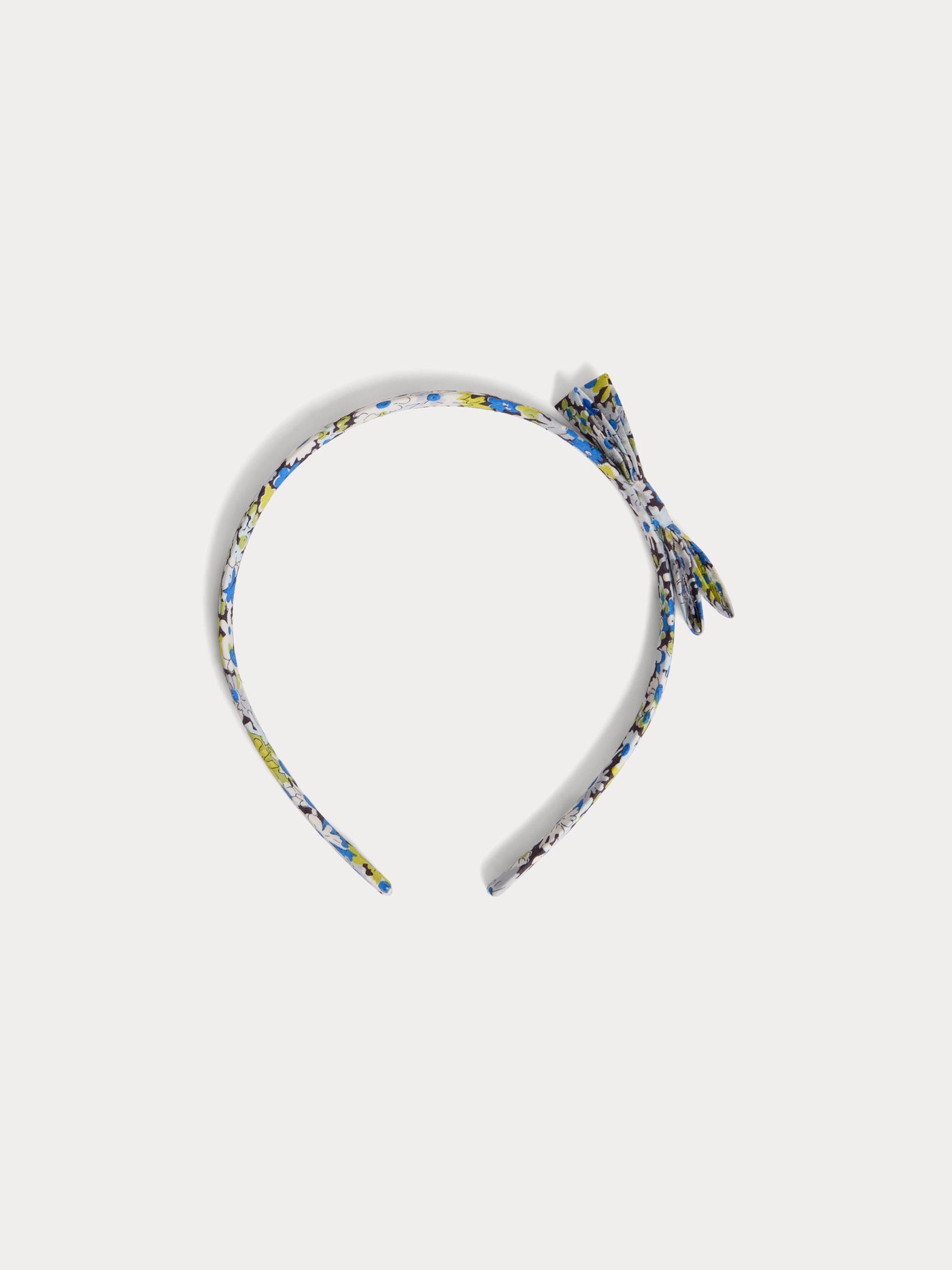 Stnoeud Headband blue flowers