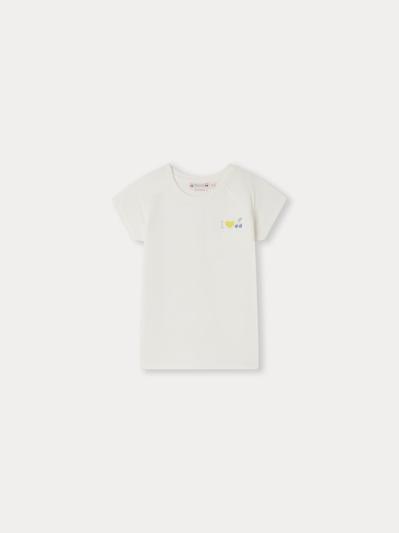Asmae T-Shirt milchweiss