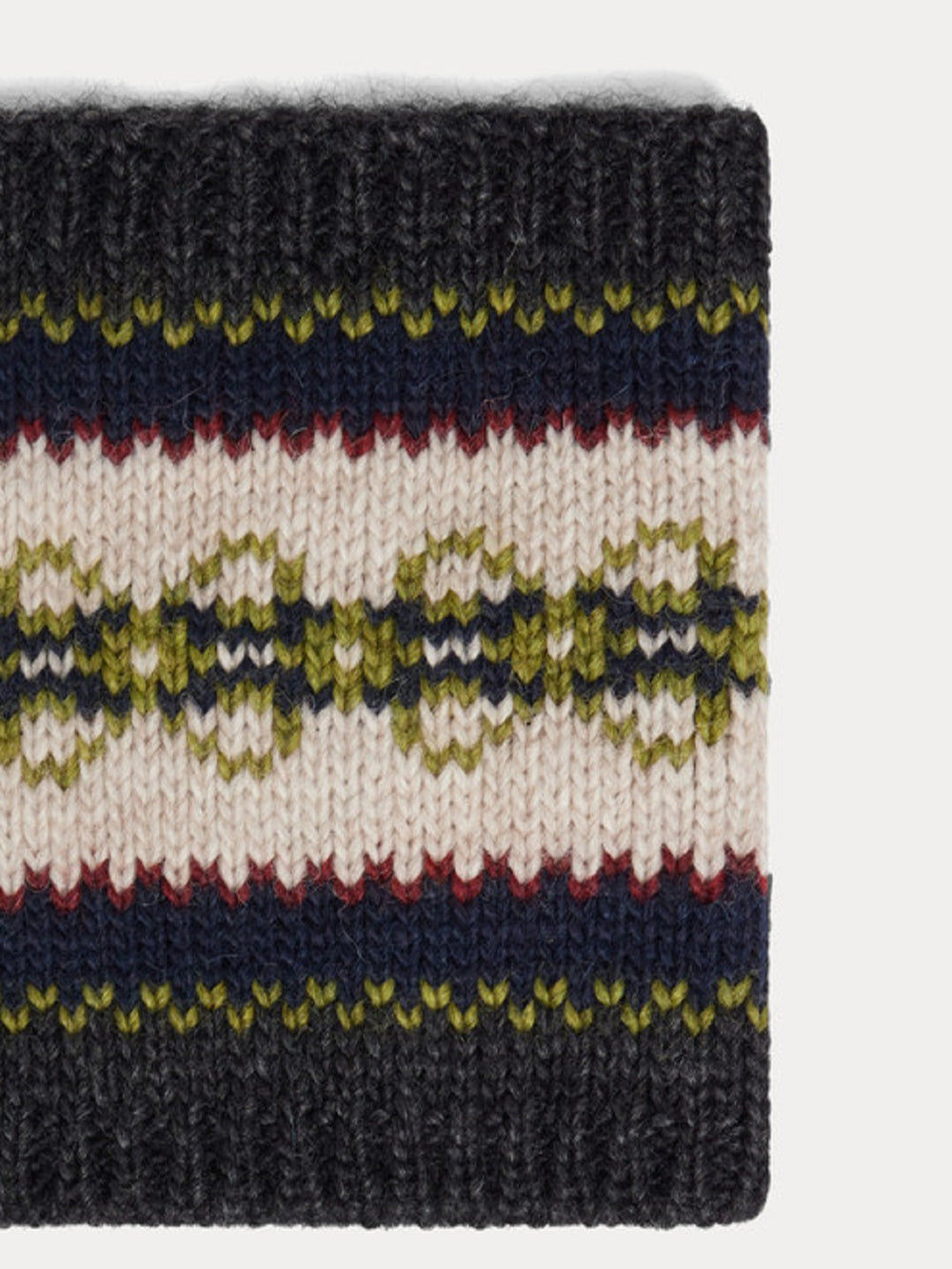 Bothilde Snood grau meliert