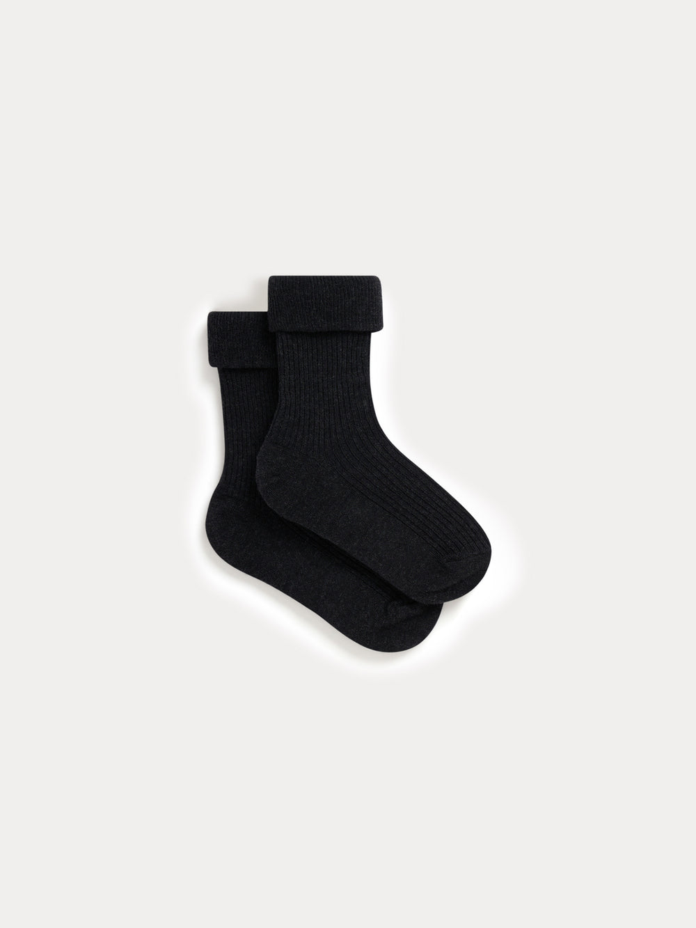 Thorild Ribbed Socks heathered gray