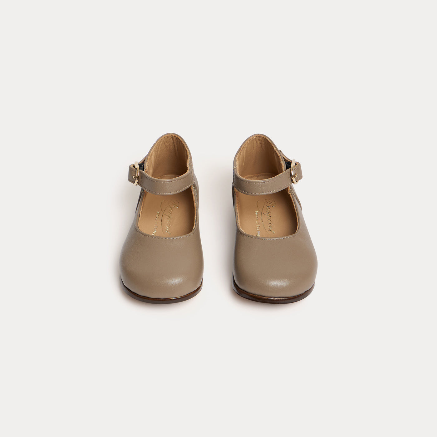 First Steps Bijou Shoes taupe