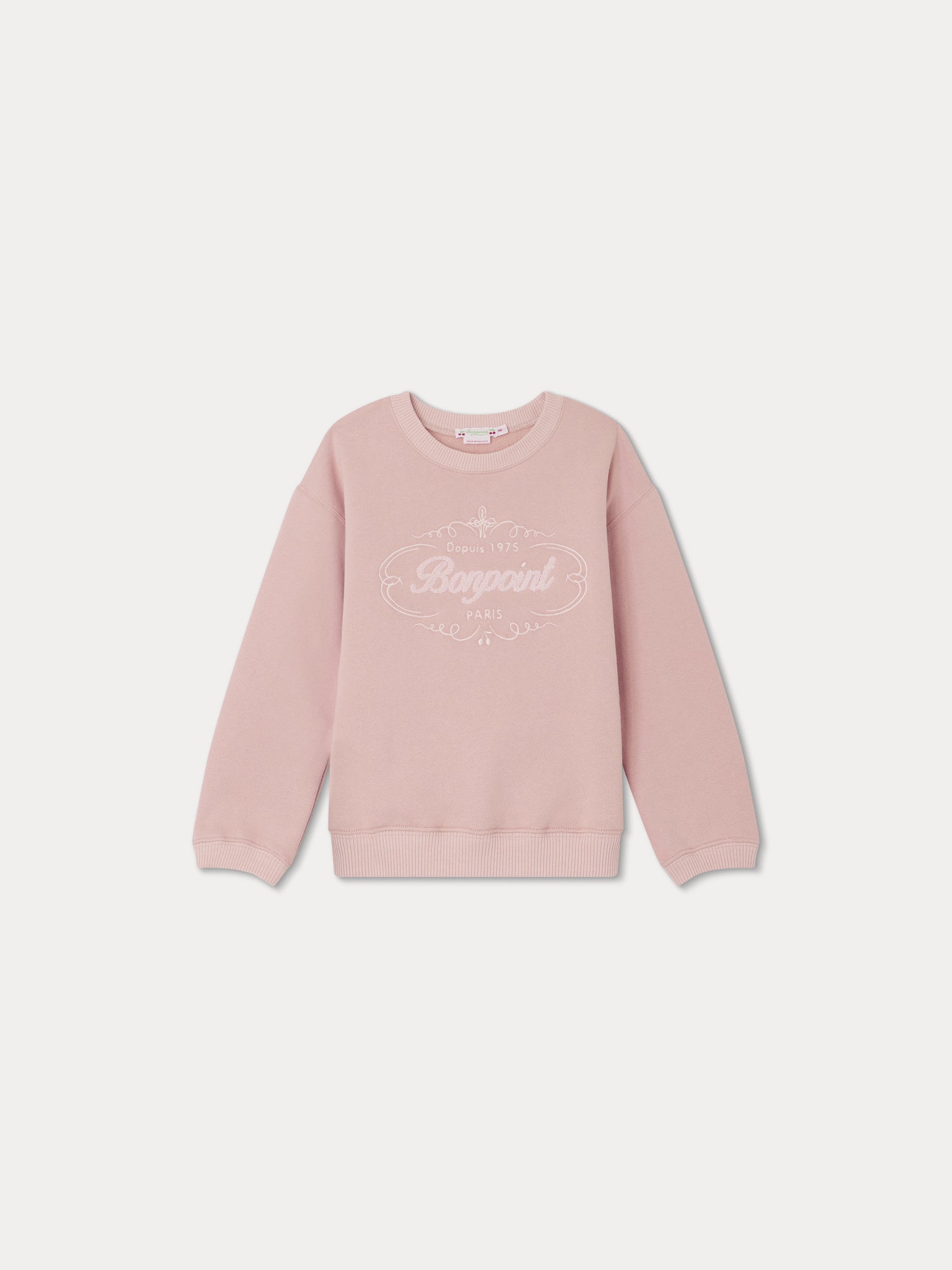 Tayla Sweatshirt faded pink • Bonpoint