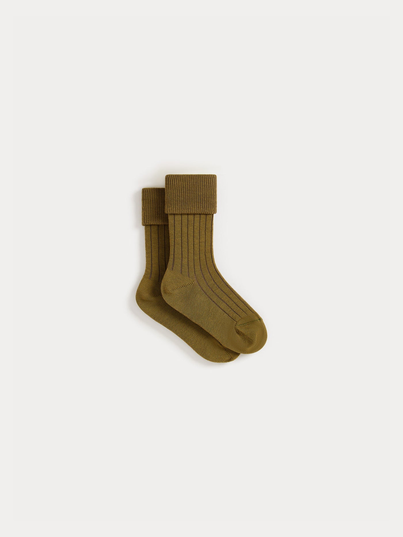 Thorild Ribbed Socks green bronze